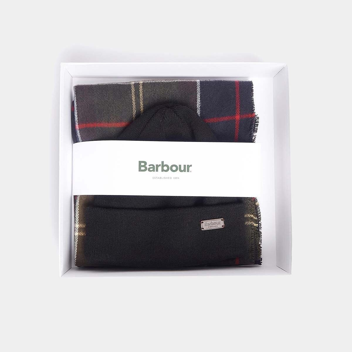 Set regalo con berretto Swinton e sciarpa Galingale Barbour - Classic