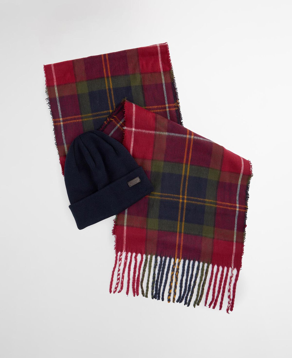 Barbour – Swinton & Galingale Gift Set – Winterberry Tartan
