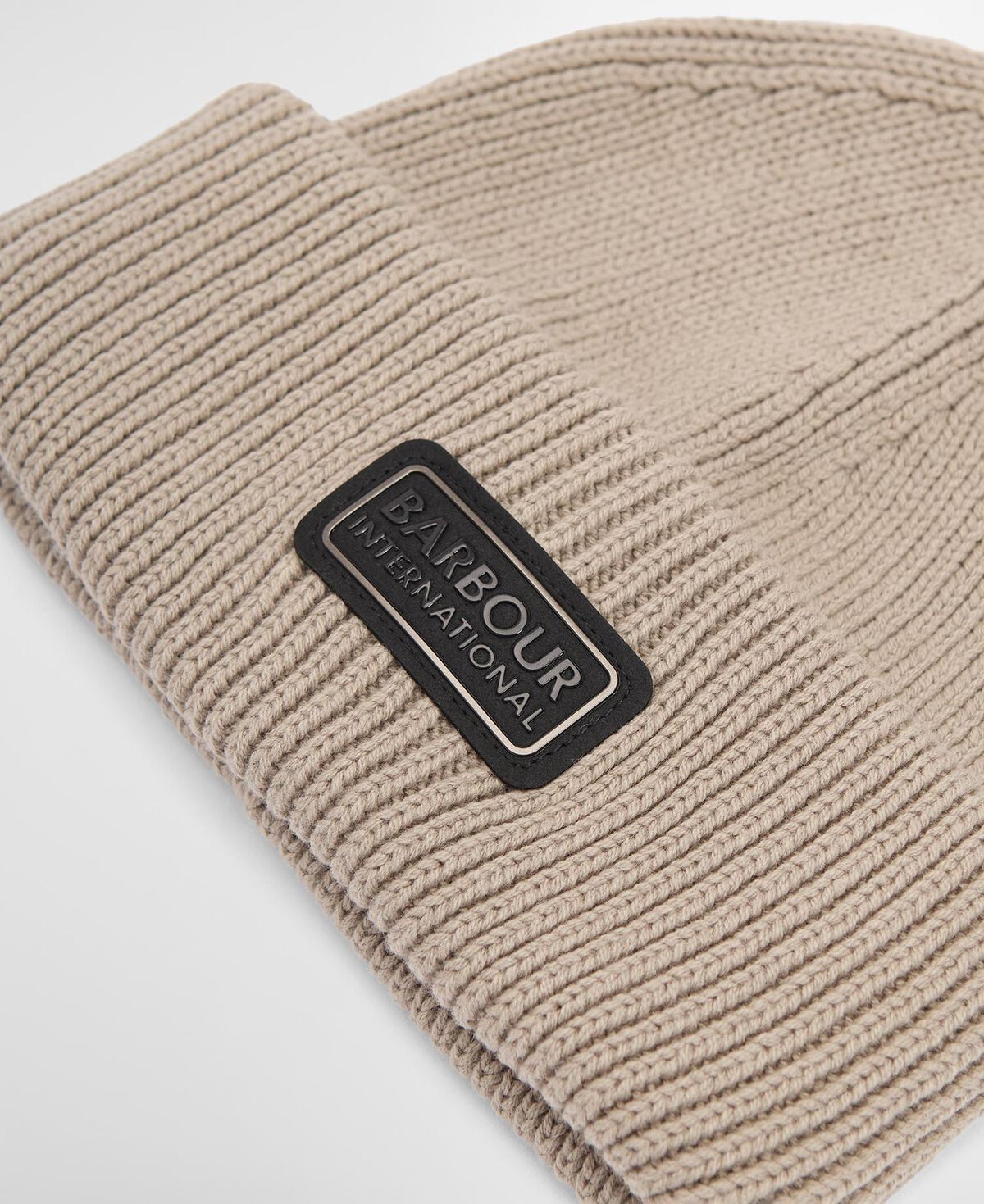 Barbour International – Craywell Beanie Hat – Concrete