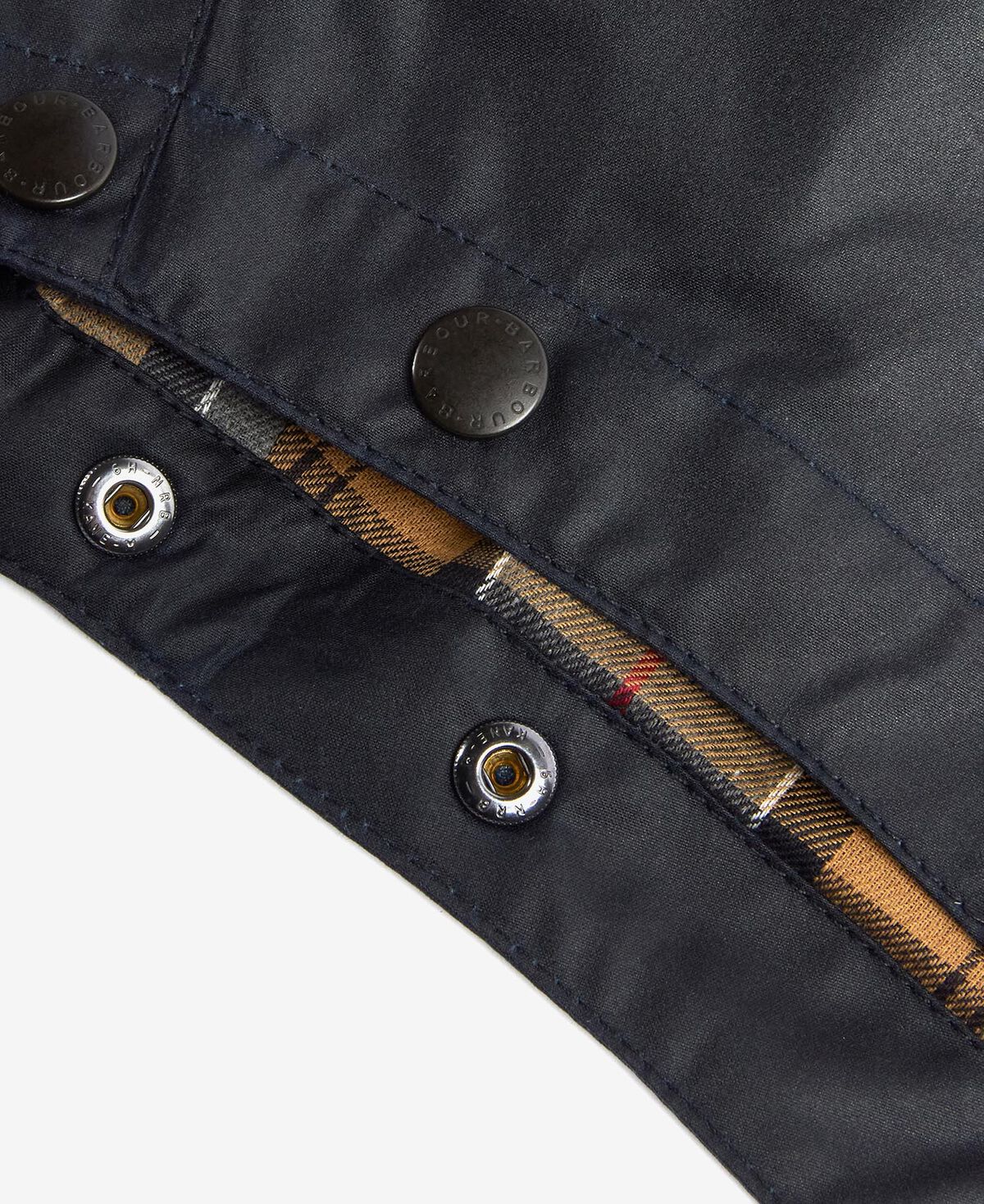 Barbour – Waxed Cotton Hood – Navy
