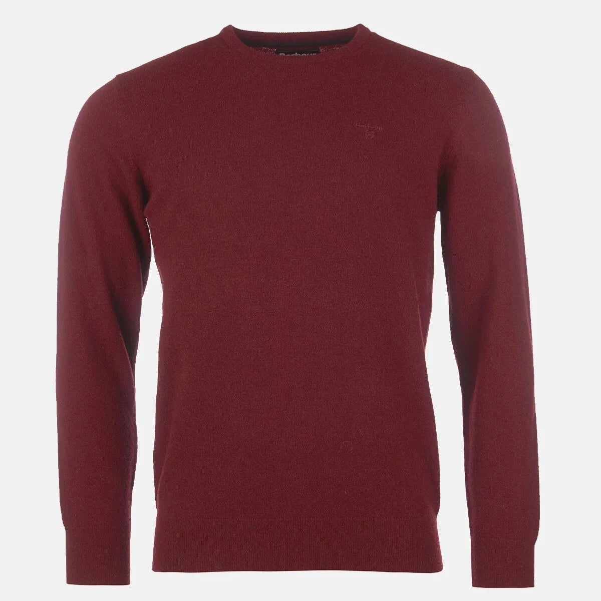 Essential L/Wool Crew Neck Fw24 Knitwear -  Ruby