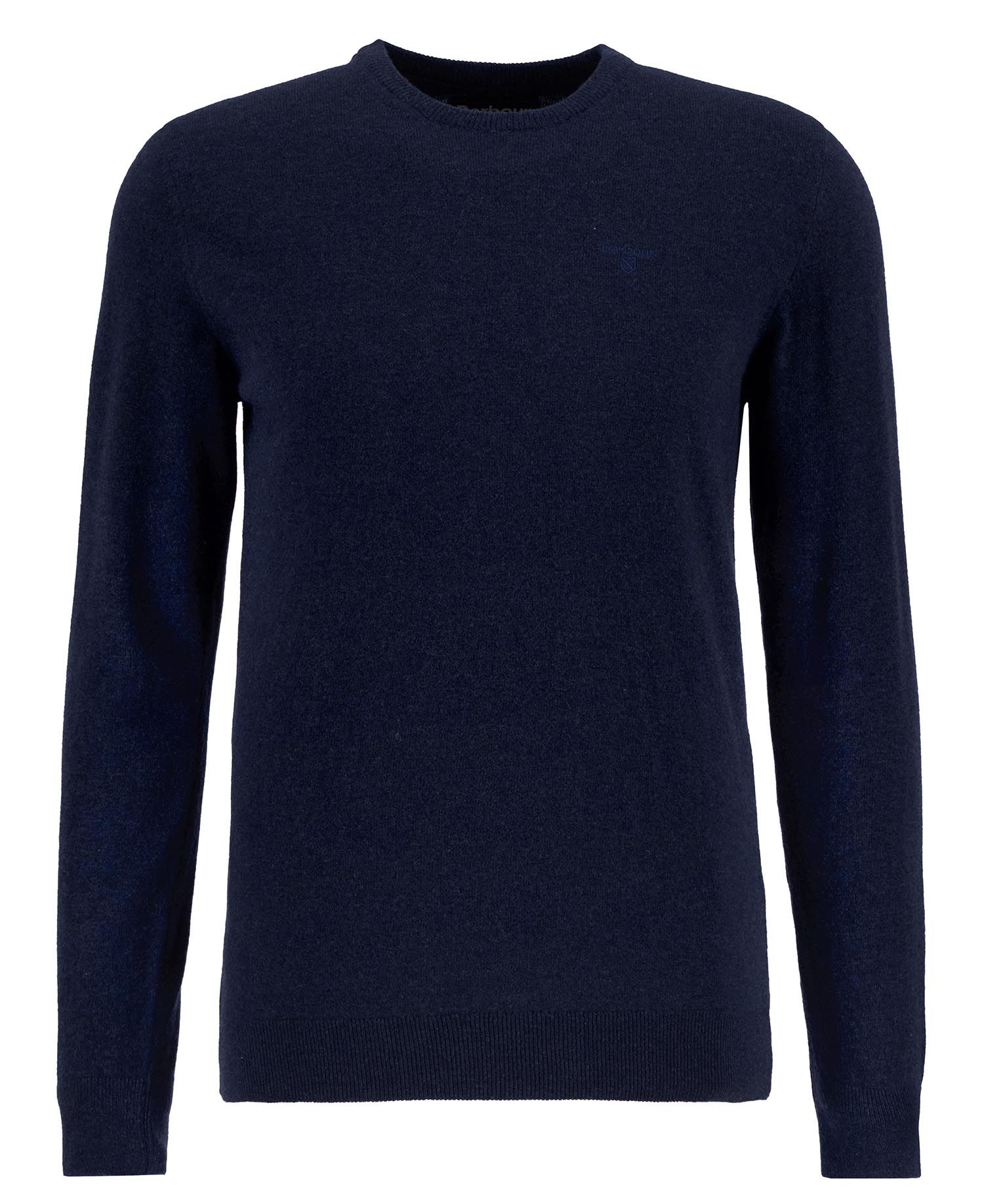 Essential L/Wool Crew Neck Fw24 Knitwear -  Dark Navy