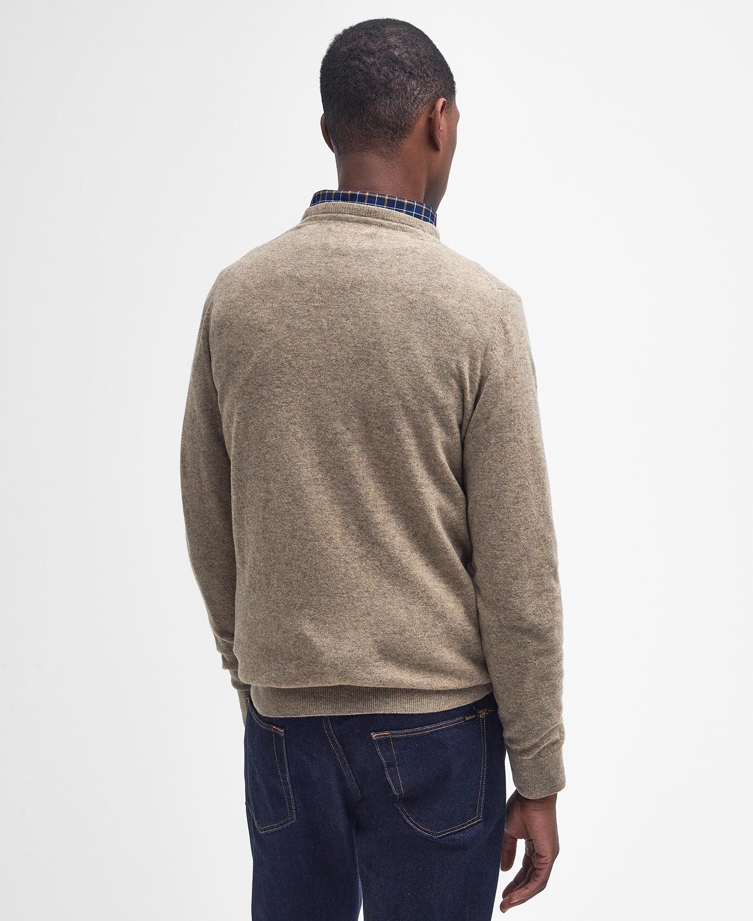 Essential L/Wool Crew Neck Fw24 Knitwear -  Fossil