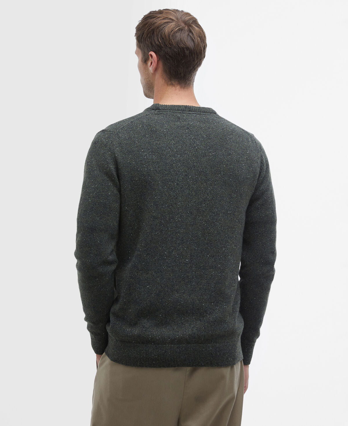 Barbour – Essential Tisbury Crew – Dark Seaweed