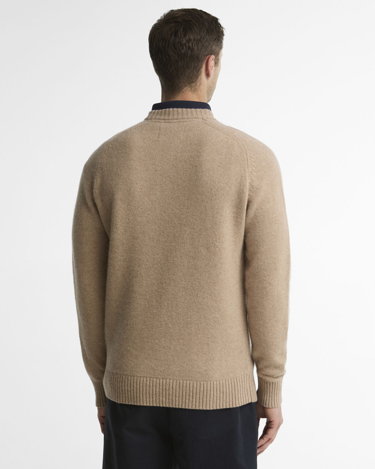 Barbour – Newtown Crew Neck Sweater – Washed Stone