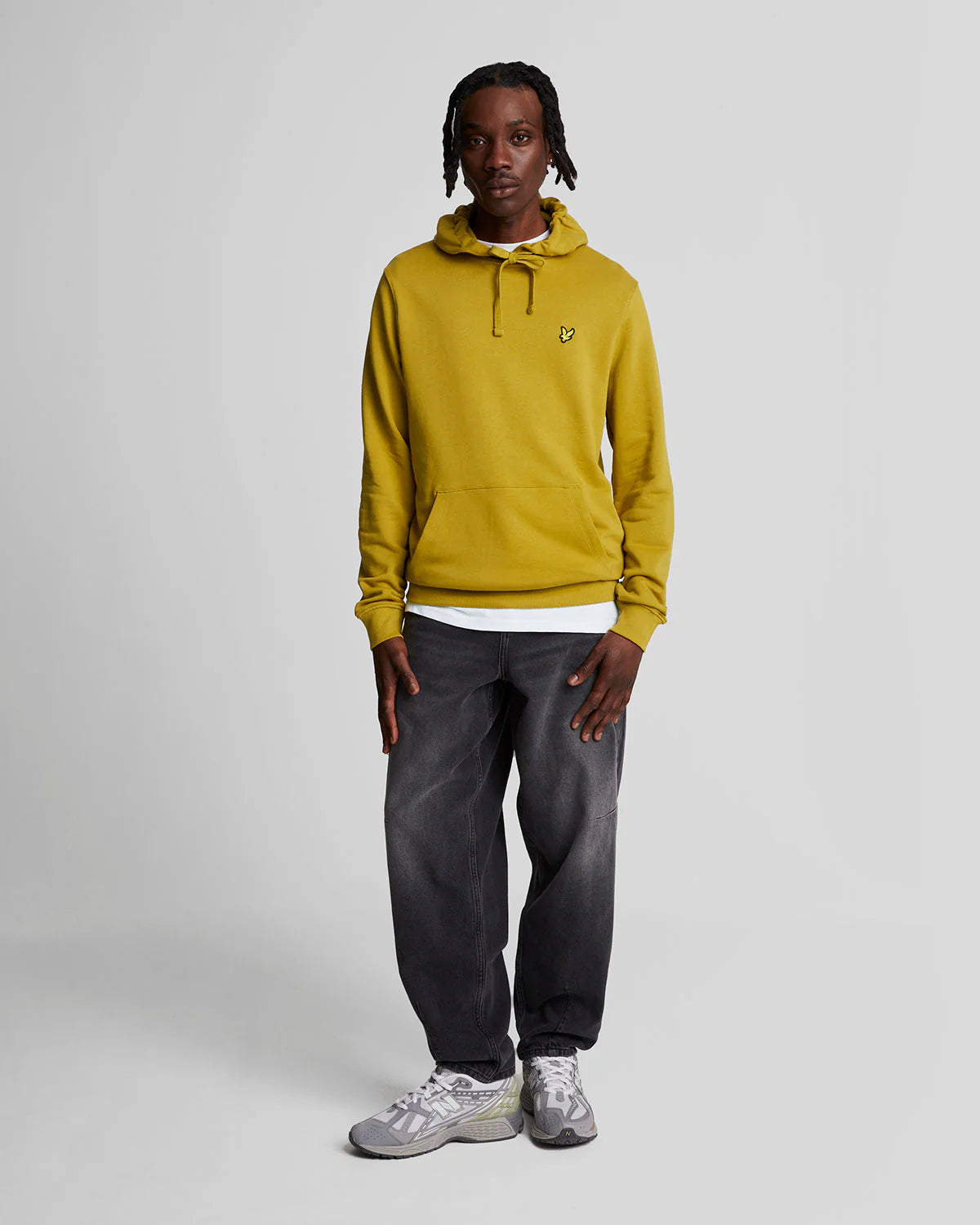 Brushed Back Hoodie Sweatshirt Lyle & Scott - Ellaness Gold