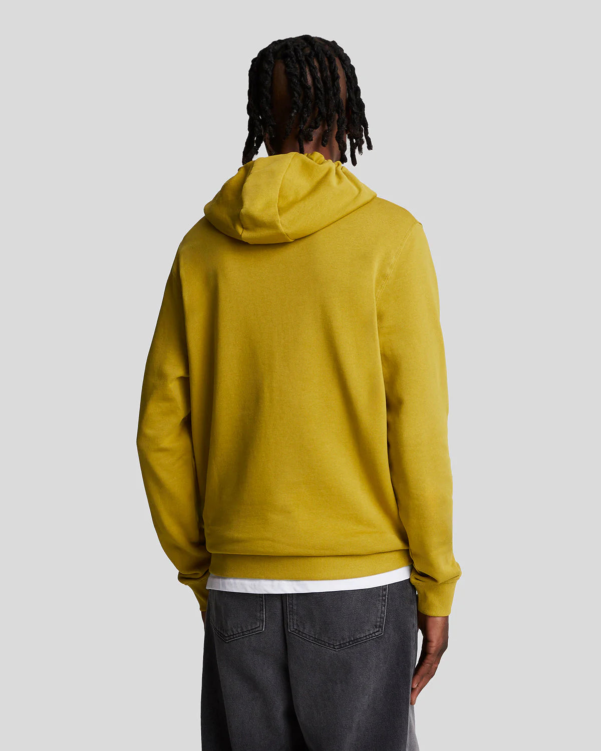 Brushed Back Hoodie Sweatshirt Lyle & Scott - Ellaness Gold