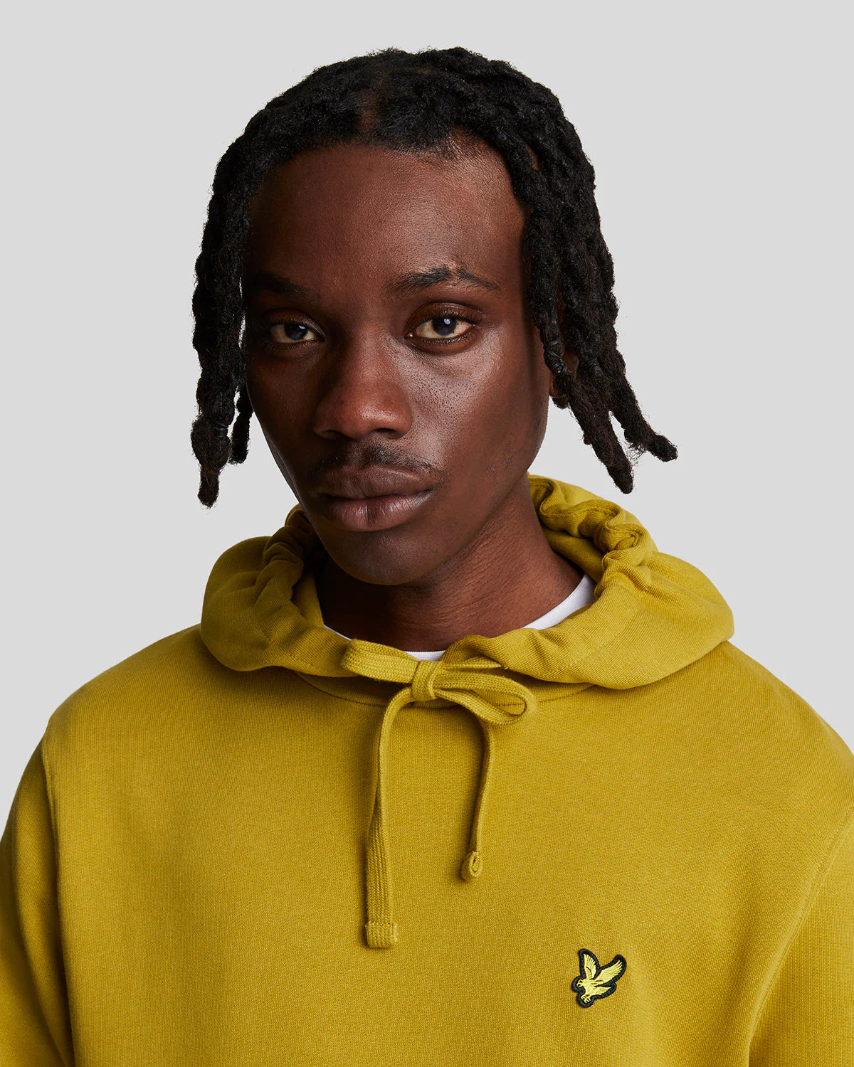 Brushed Back Hoodie Sweatshirt Lyle & Scott - Ellaness Gold