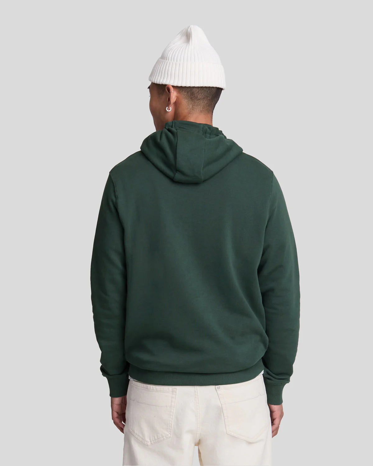 Brushed Back Hoodie Sweatshirt Lyle & Scott - Argyle Teal