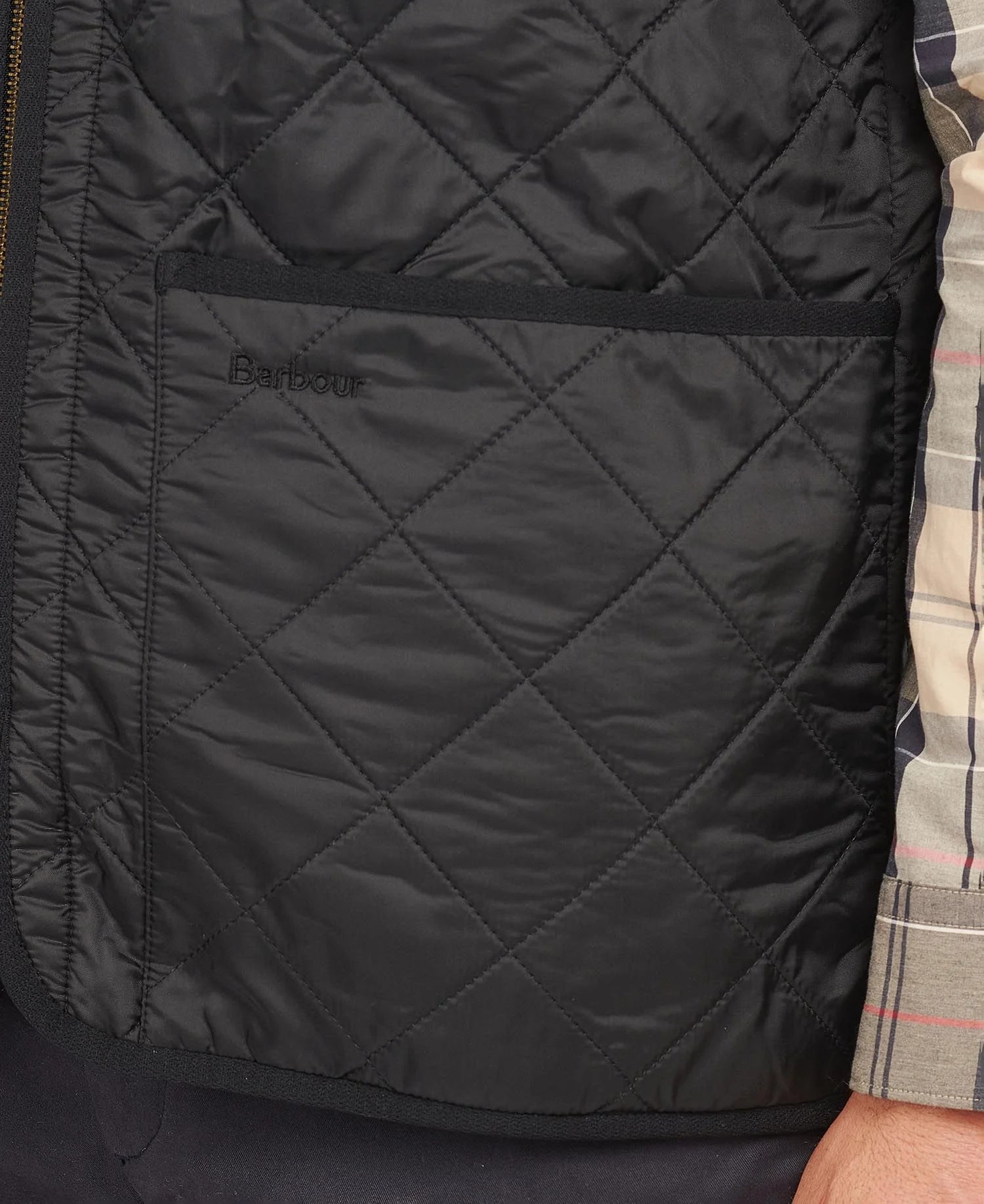 PolarQuilt WaistCoat Zip Liner FW24 Barbour - Black