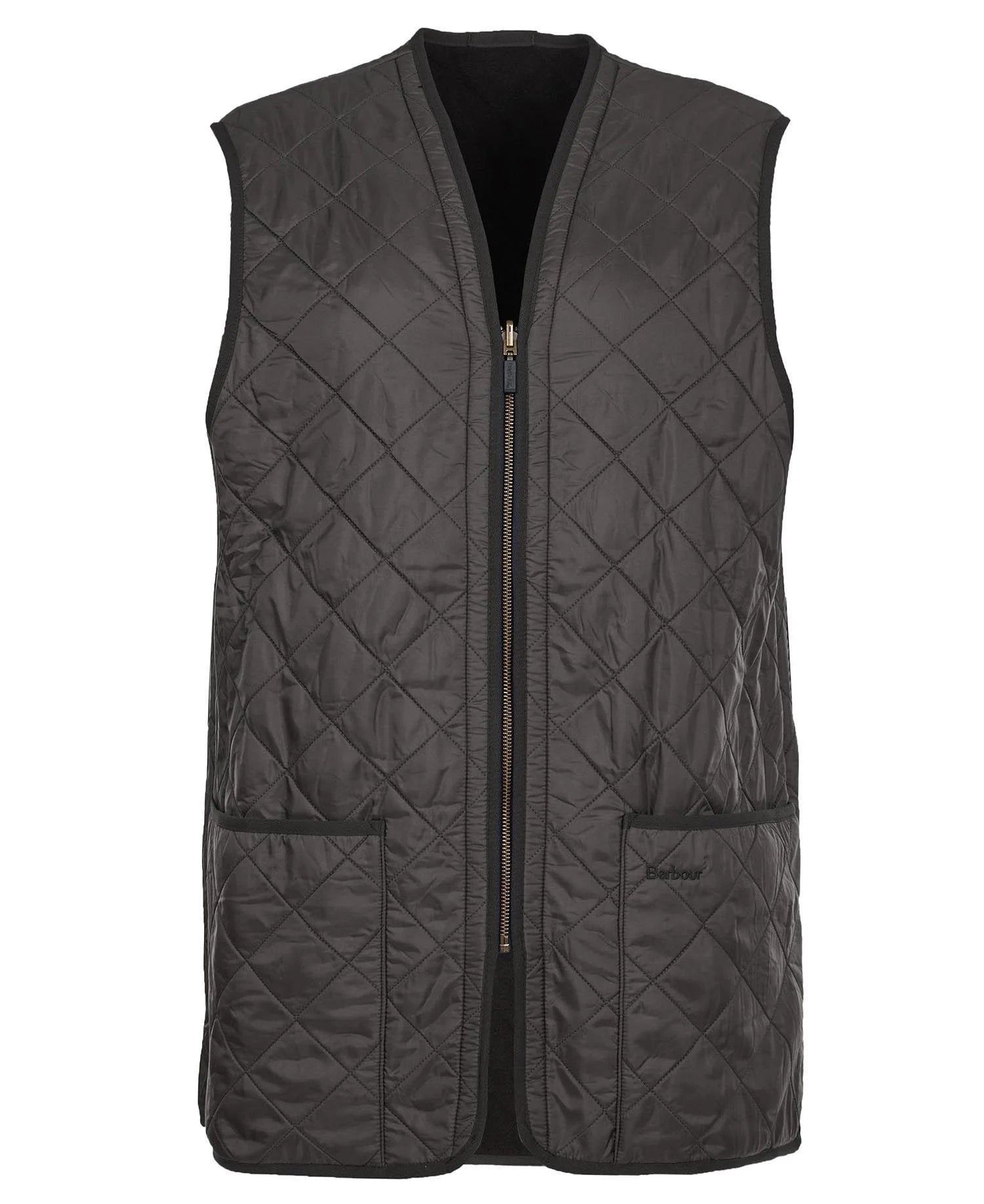 PolarQuilt WaistCoat Zip Liner FW24 Barbour - Black