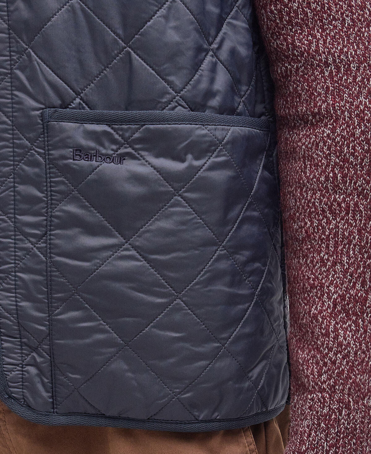 Barbour – Polarquilt Waistcoat Zip Liner – Navy