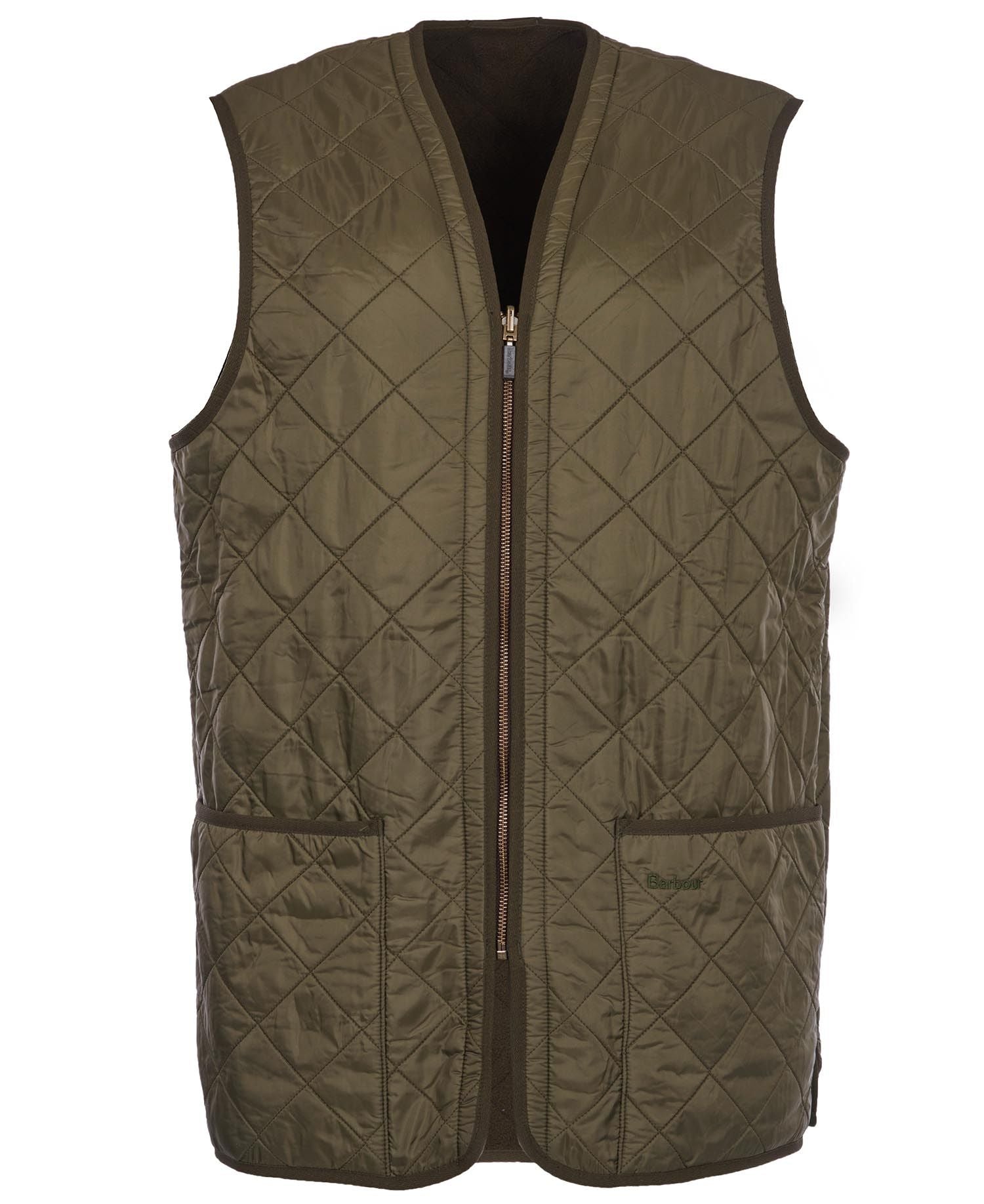 PolarQuilt WaistCoat Zip Liner FW24 Barbour - Olive