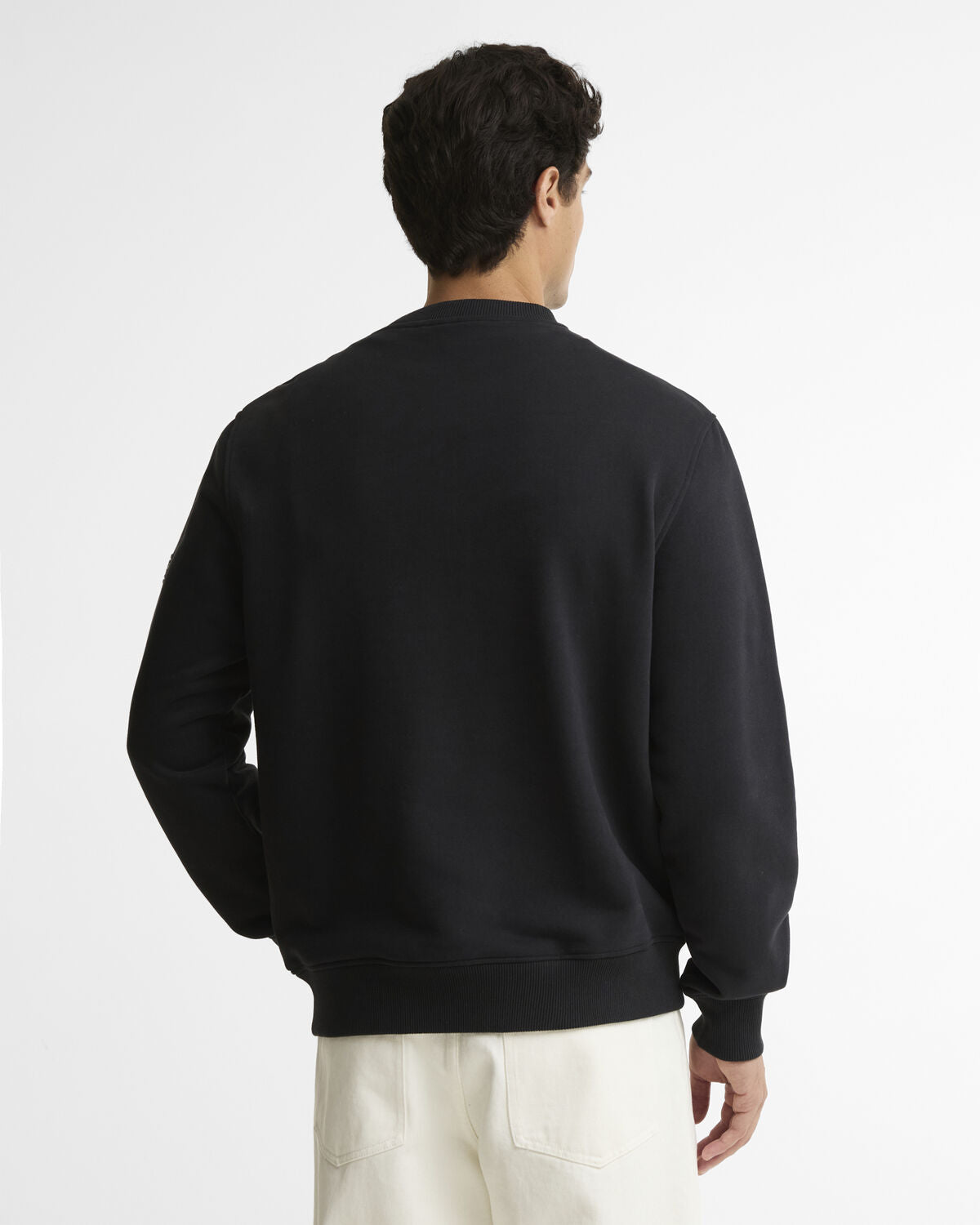 Barbour International – Inline Crew Sweatshirt – Black