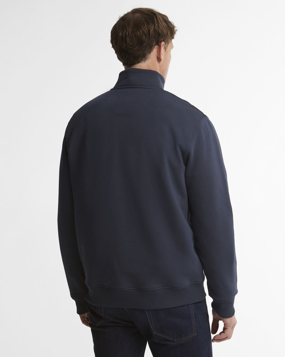 Barbour – Fosse Half Zip Sweatshirt – Navy
