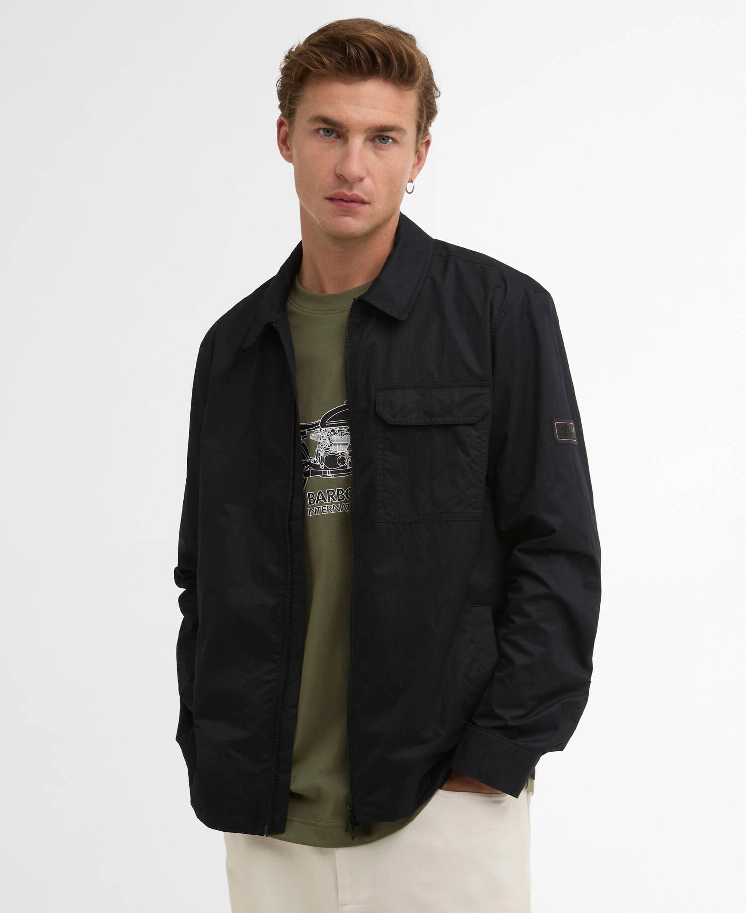 Overshirt Warren Barbour International - Black