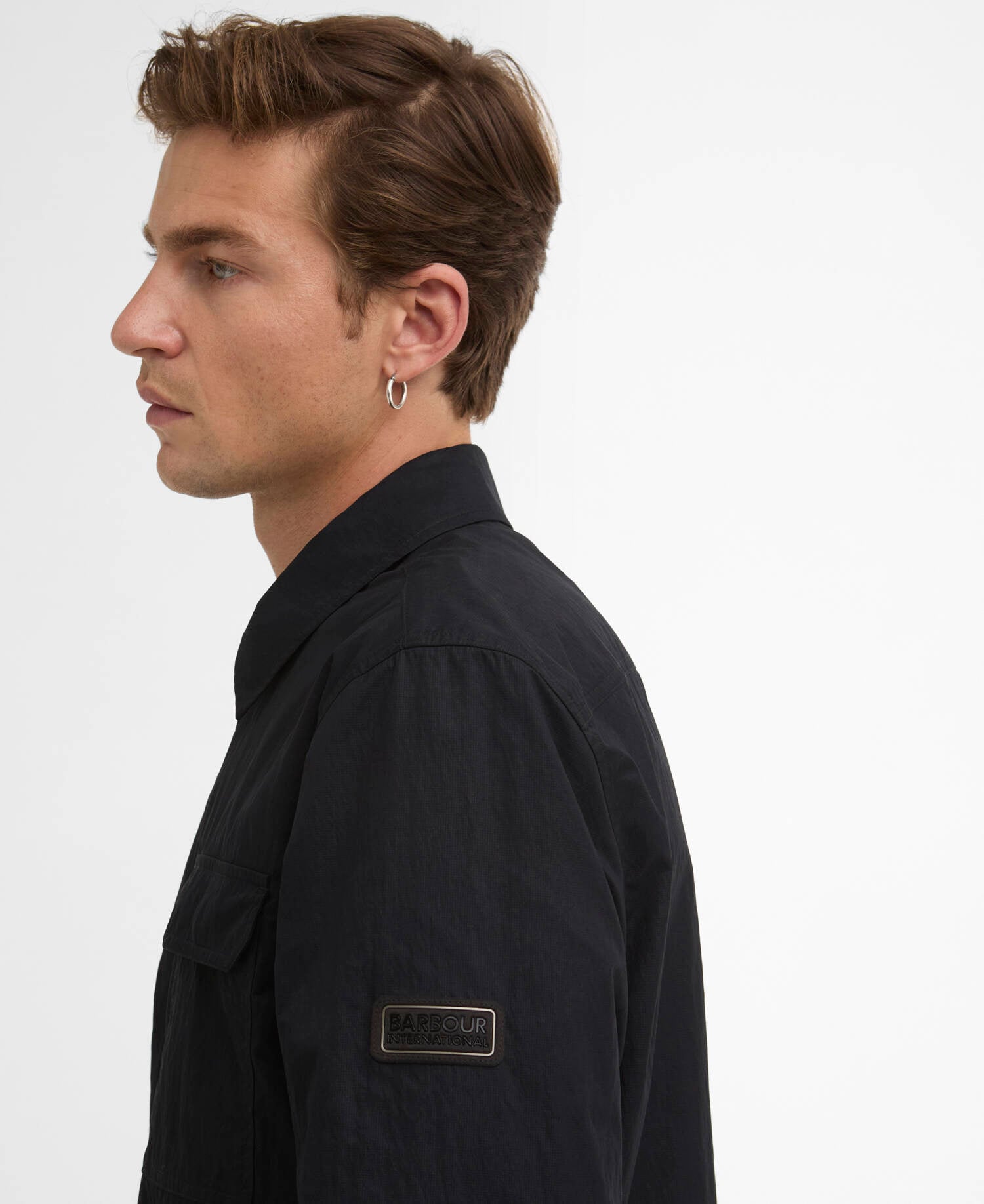 Overshirt Warren Barbour International - Black