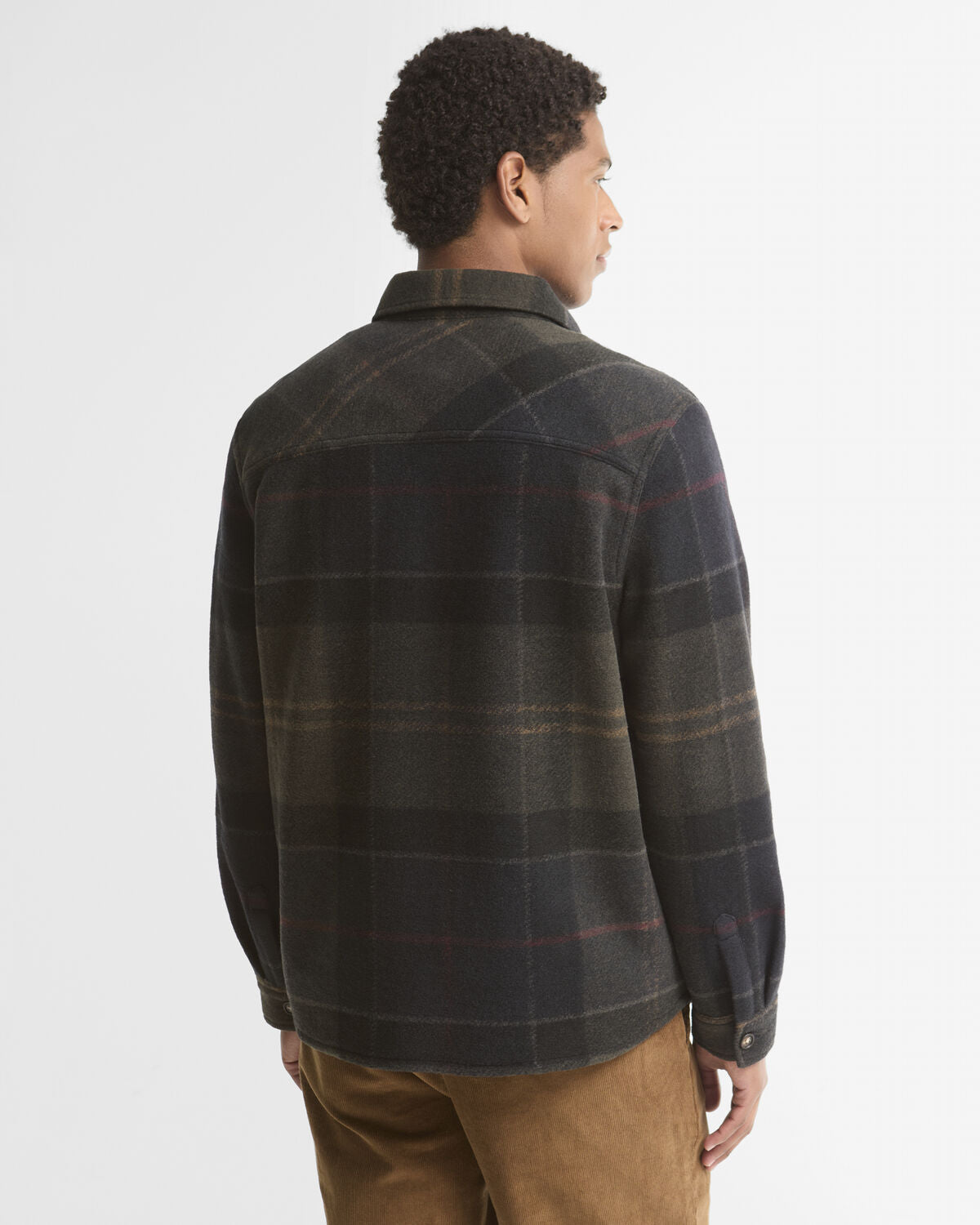 Barbour – Woodlane Tail Brush CCX Overshirt – Shadow Classic Tartan