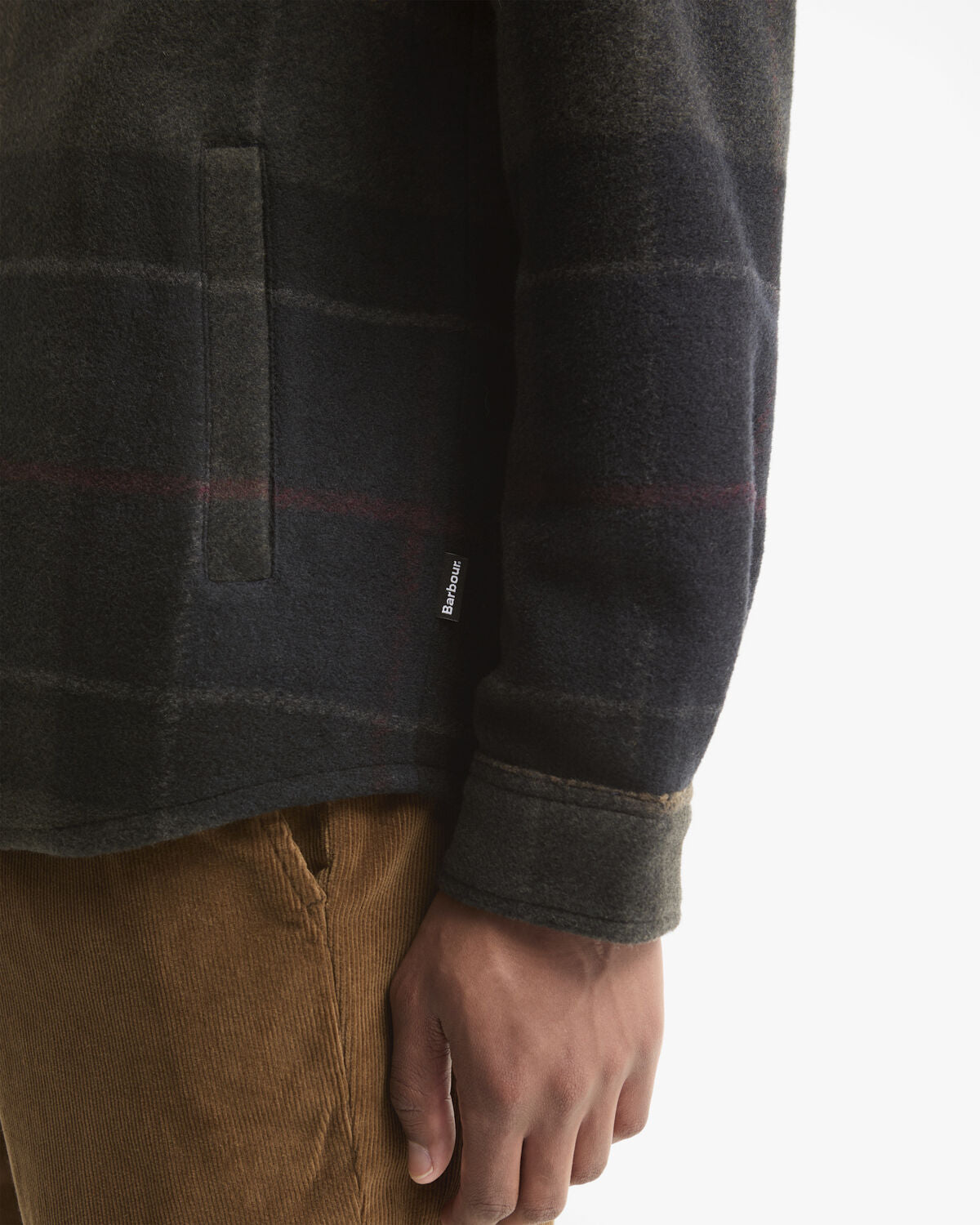Barbour – Woodlane Tail Brush CCX Overshirt – Shadow Classic Tartan