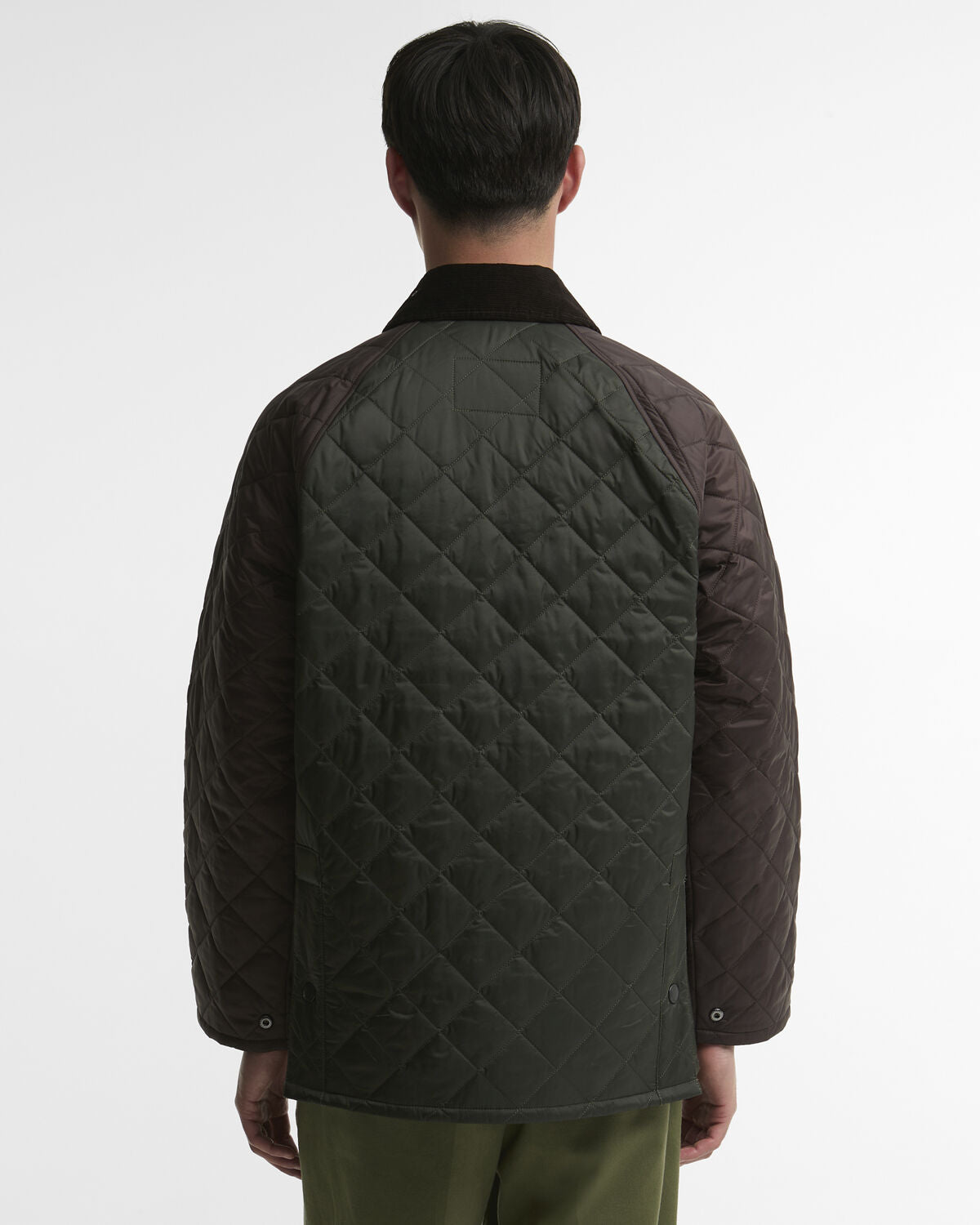 Barbour – Patch Sugar Bedale Quilt Jacket – Sage