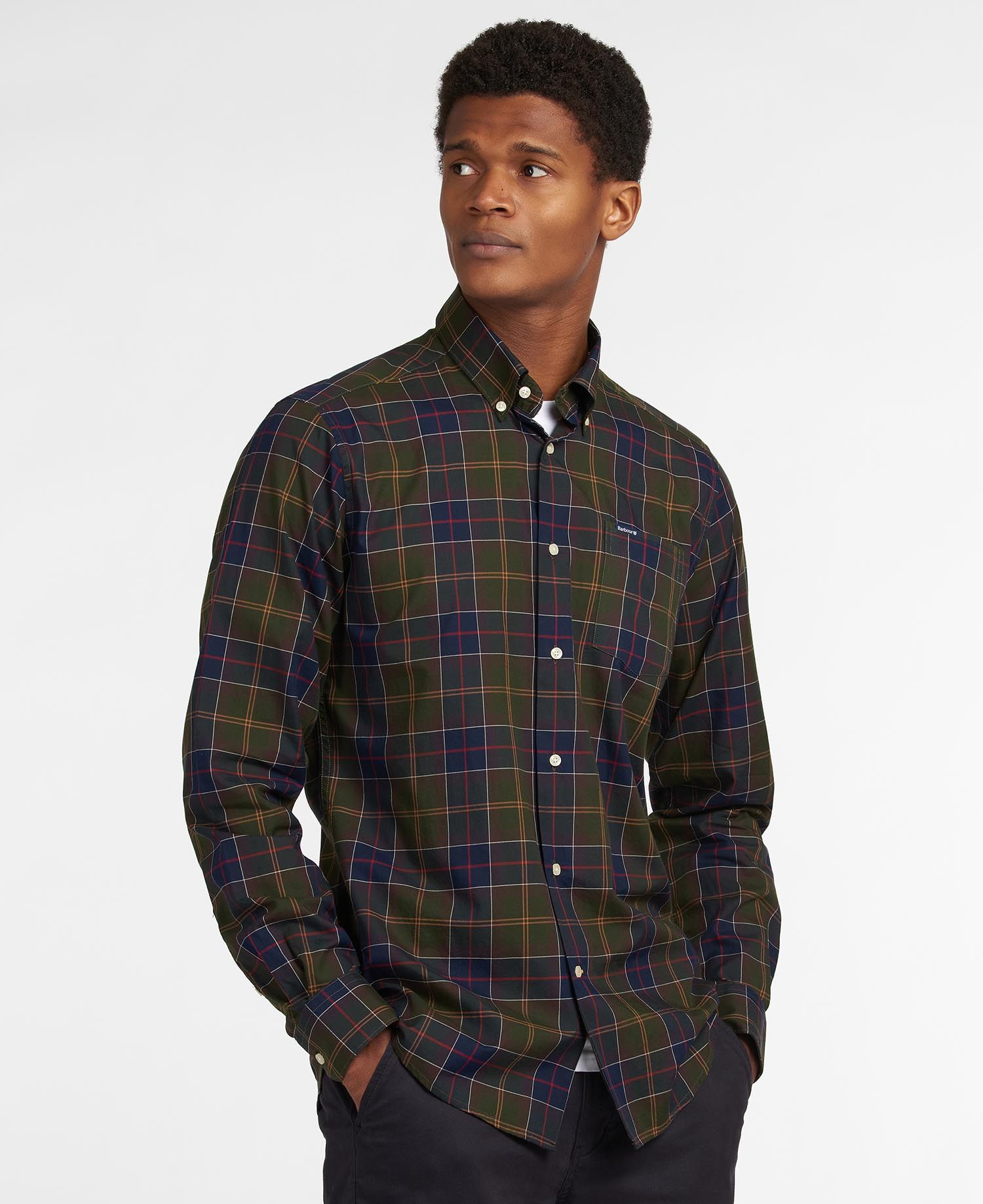 Wetheram Tailored Shirt Fw24 Barbour - Classic Tartan