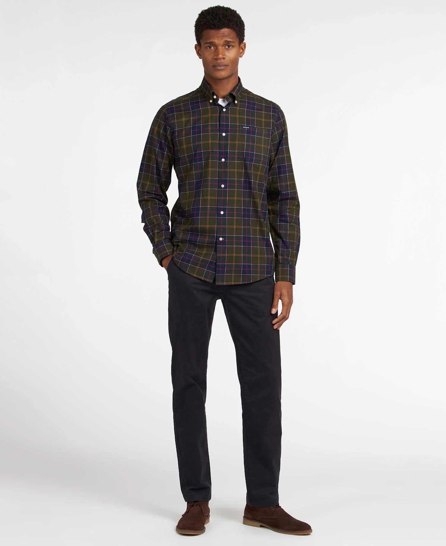 Wetheram Tailored Shirt Fw24 Barbour - Classic Tartan