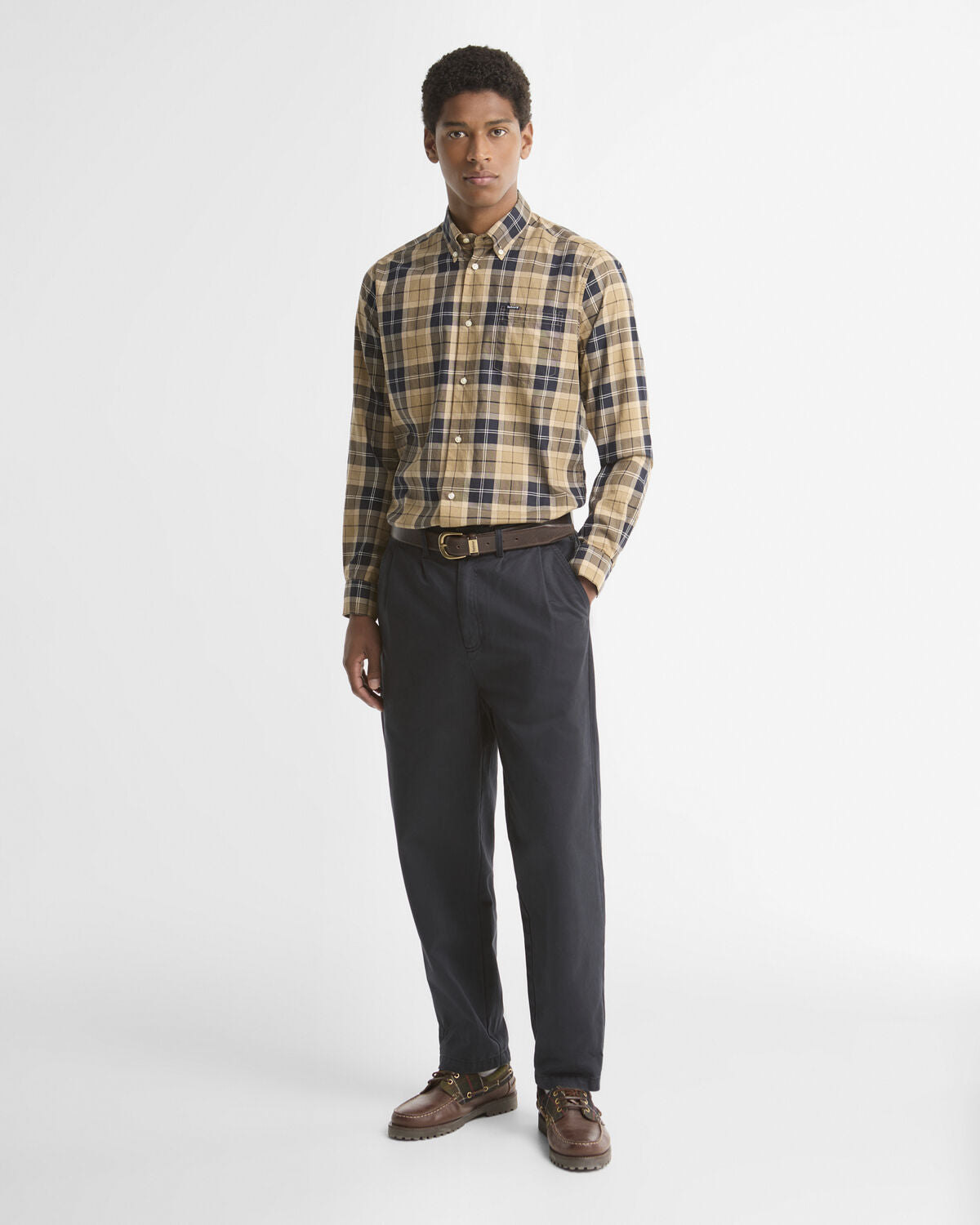 Barbour – Wetheram Tailored Shirt – Birchwood Dress Tartan