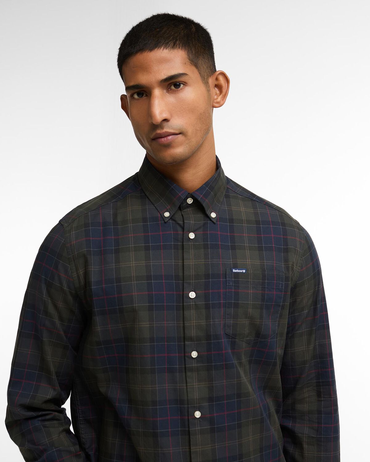Barbour – Wetheram Tailored Shirt – Shadow Classic Tartan