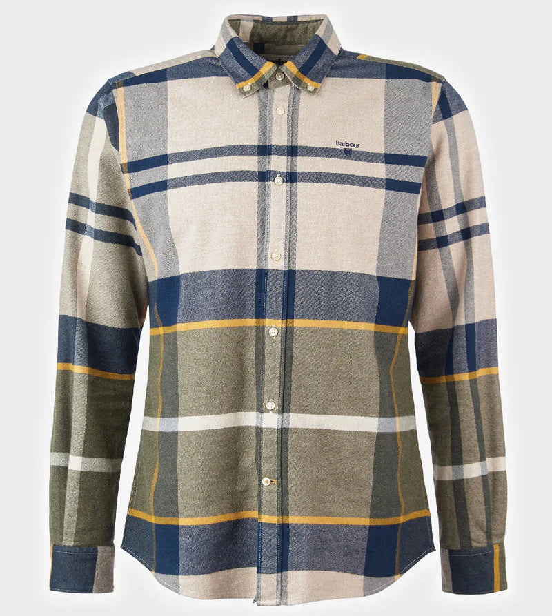 Iceloch Tailored Shirt AW25 Barbour - Forest Mist