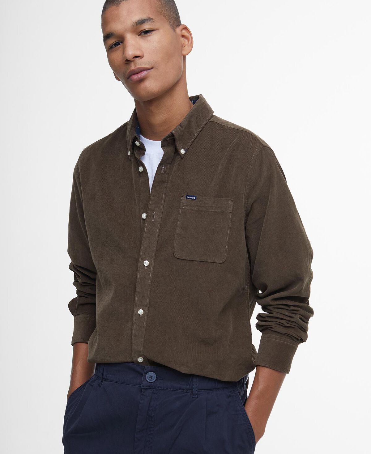 Barbour – Ramsey Tailored Shirt – Brown