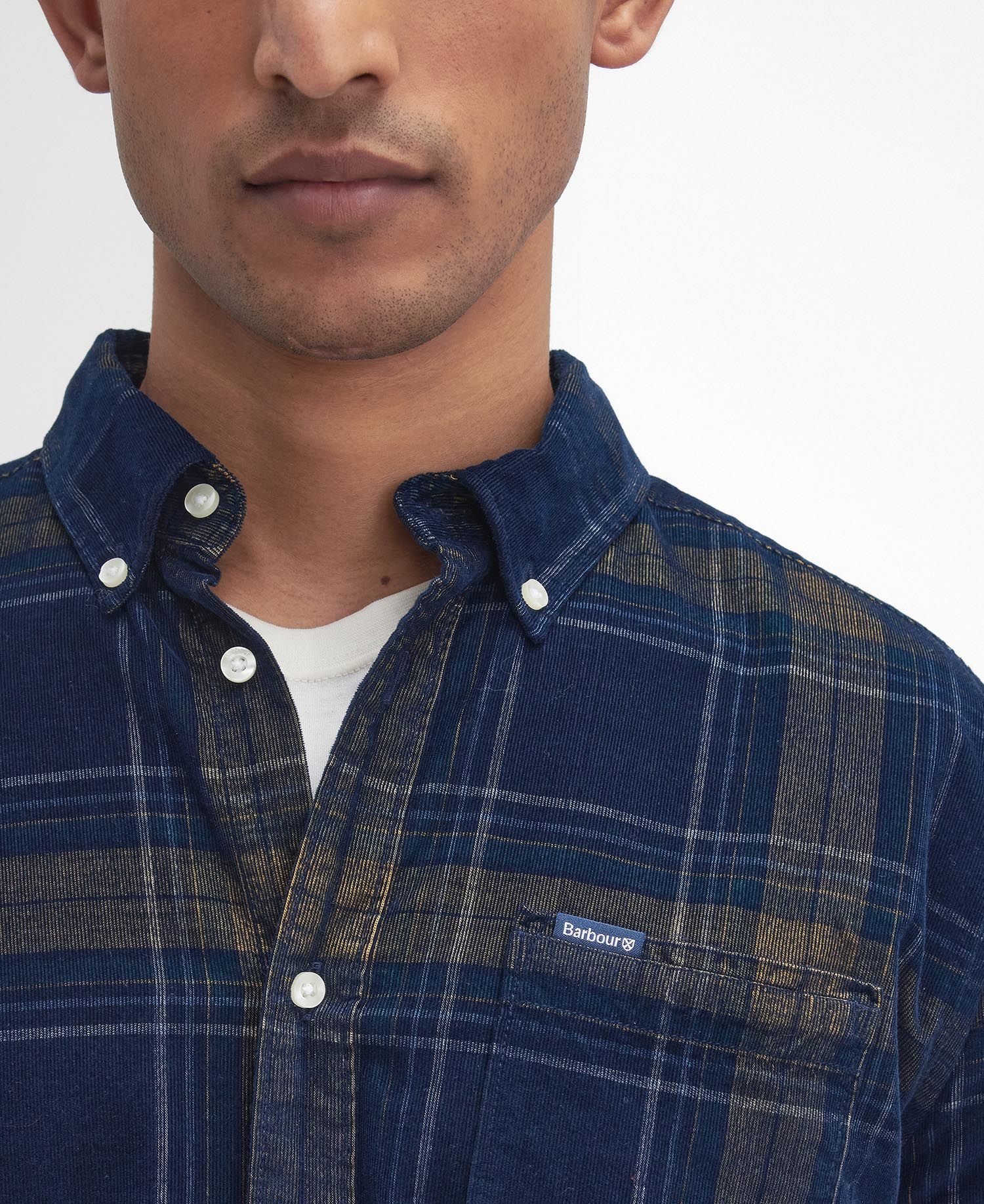 Southfield Tailored Shirt Fw24 Barbour Shirt - Inky Blue