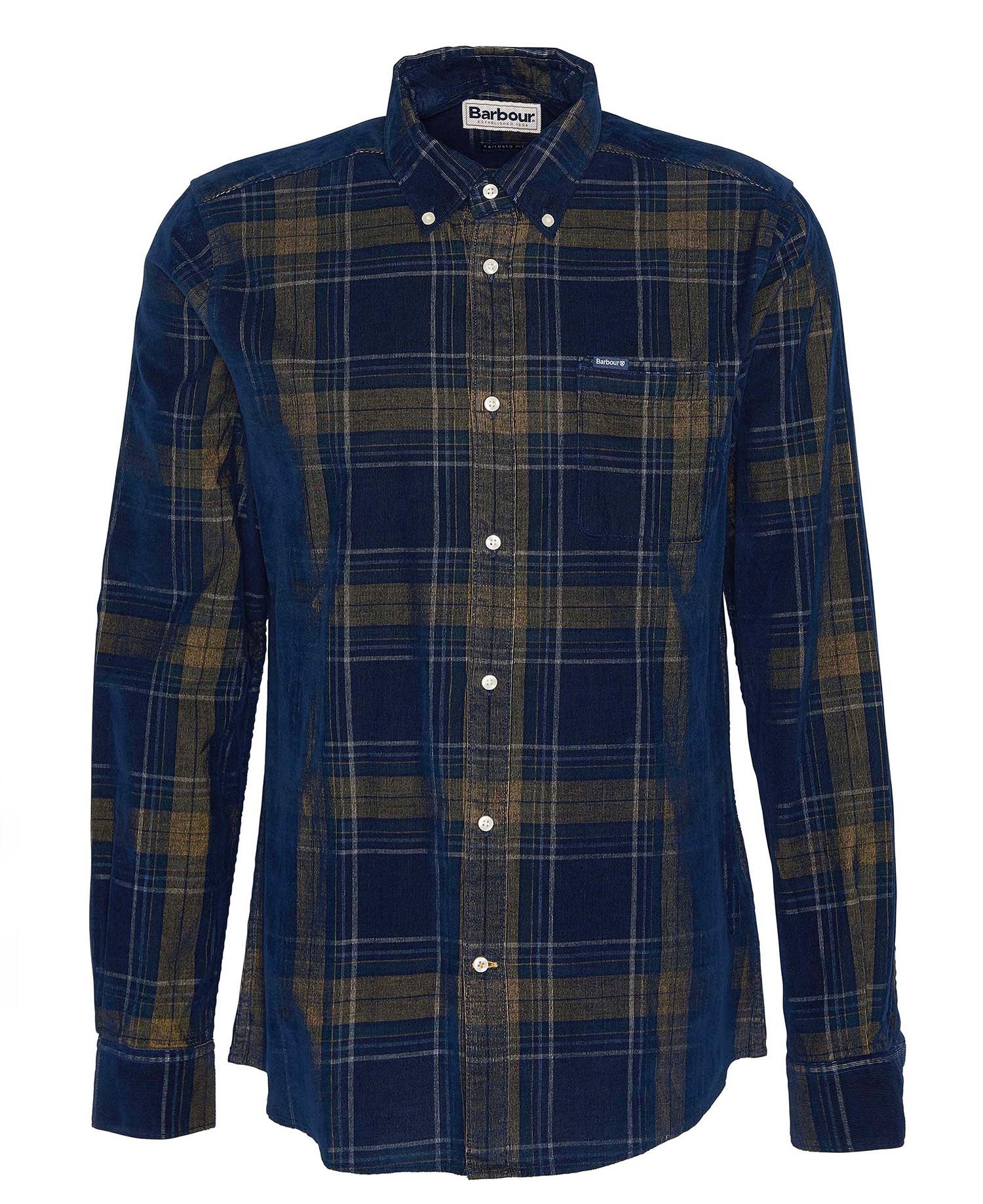 Southfield Tailored Shirt Fw24 Barbour Shirt - Inky Blue