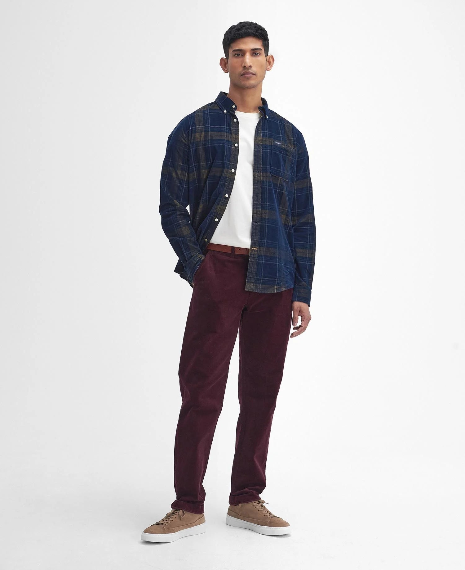 Southfield Tailored Shirt Fw24 Barbour Shirt - Inky Blue