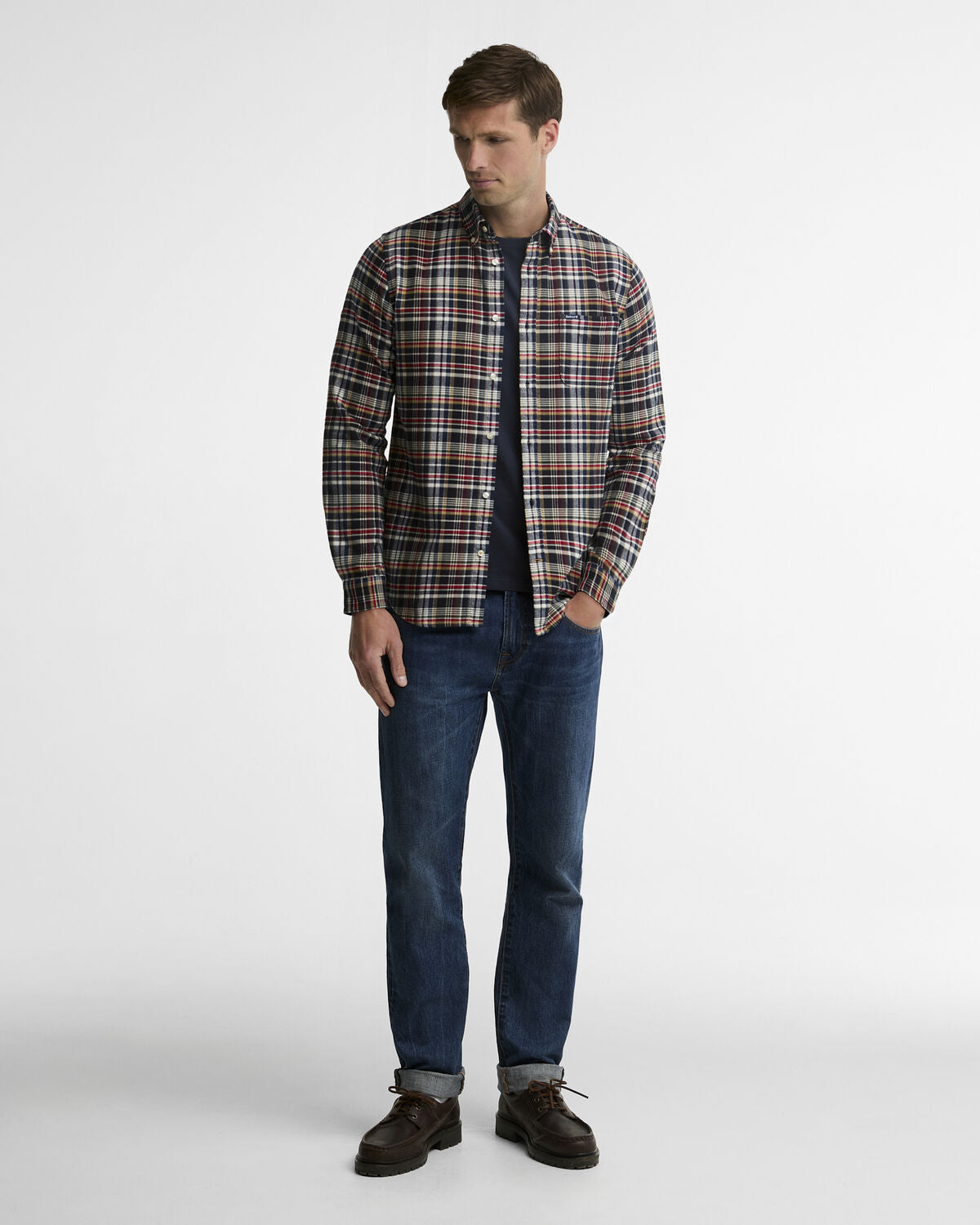 Barbour – Northfell Tailored Fit Shirt – Red