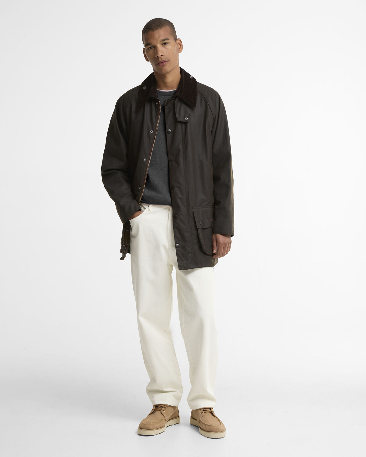 Barbour – Classic Beaufort Wax Jacket – Olive