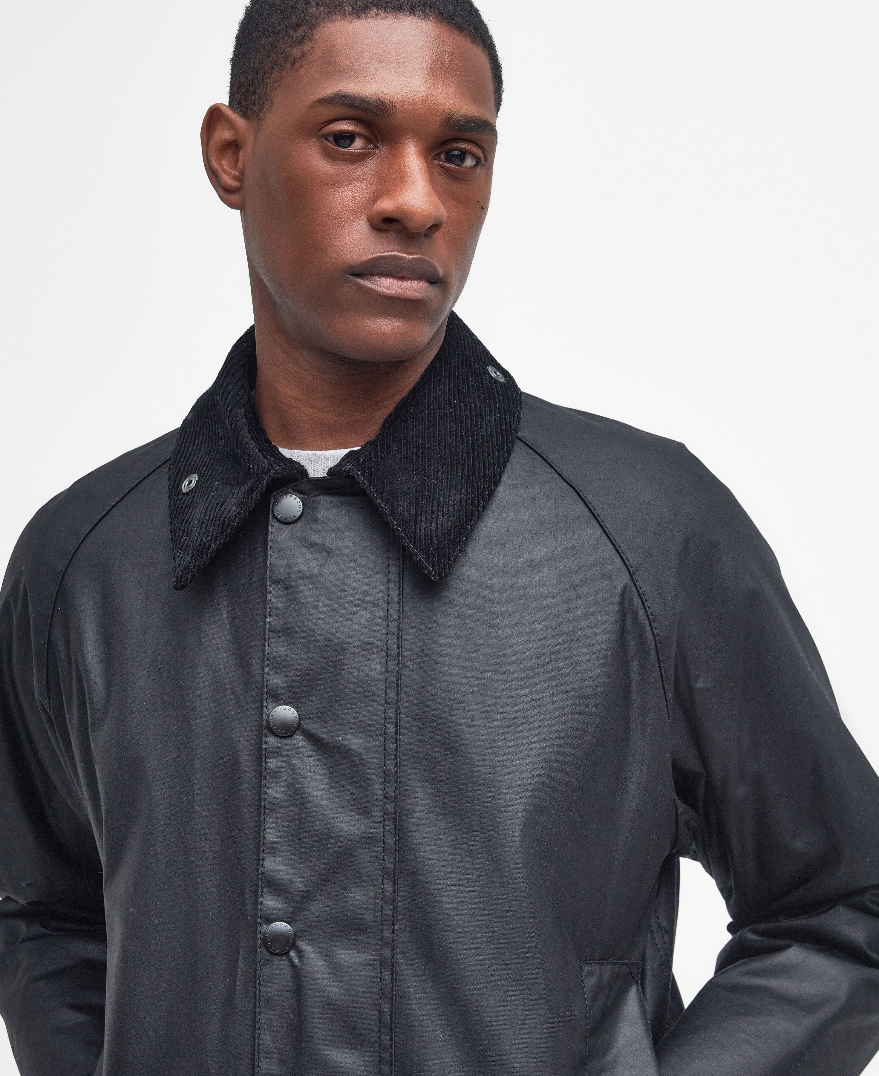 Beaufort Wax Jacket FW24 Wax Coat Barbour - Black