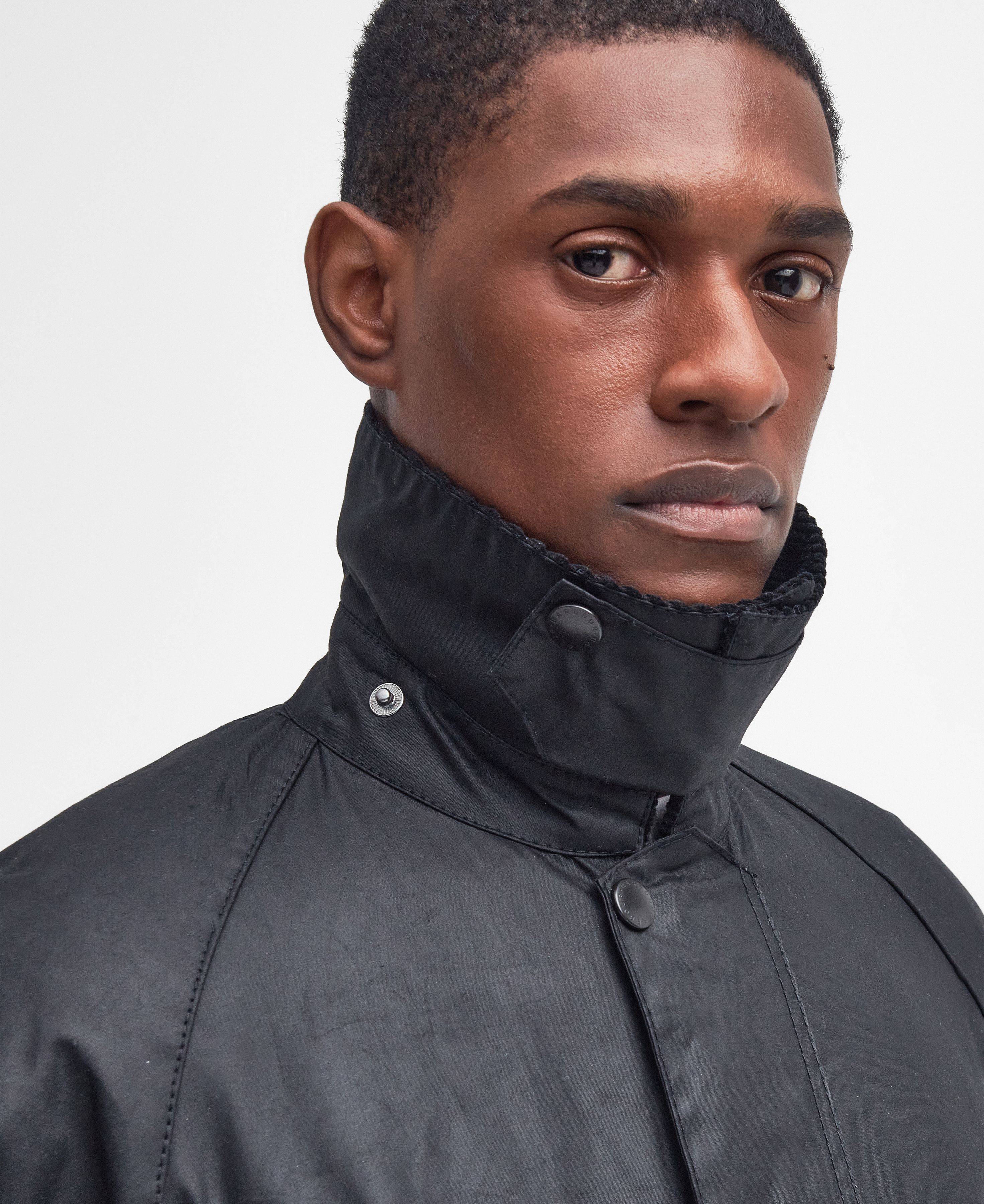 Beaufort Wax Jacket FW24 Wax Coat Barbour - Black