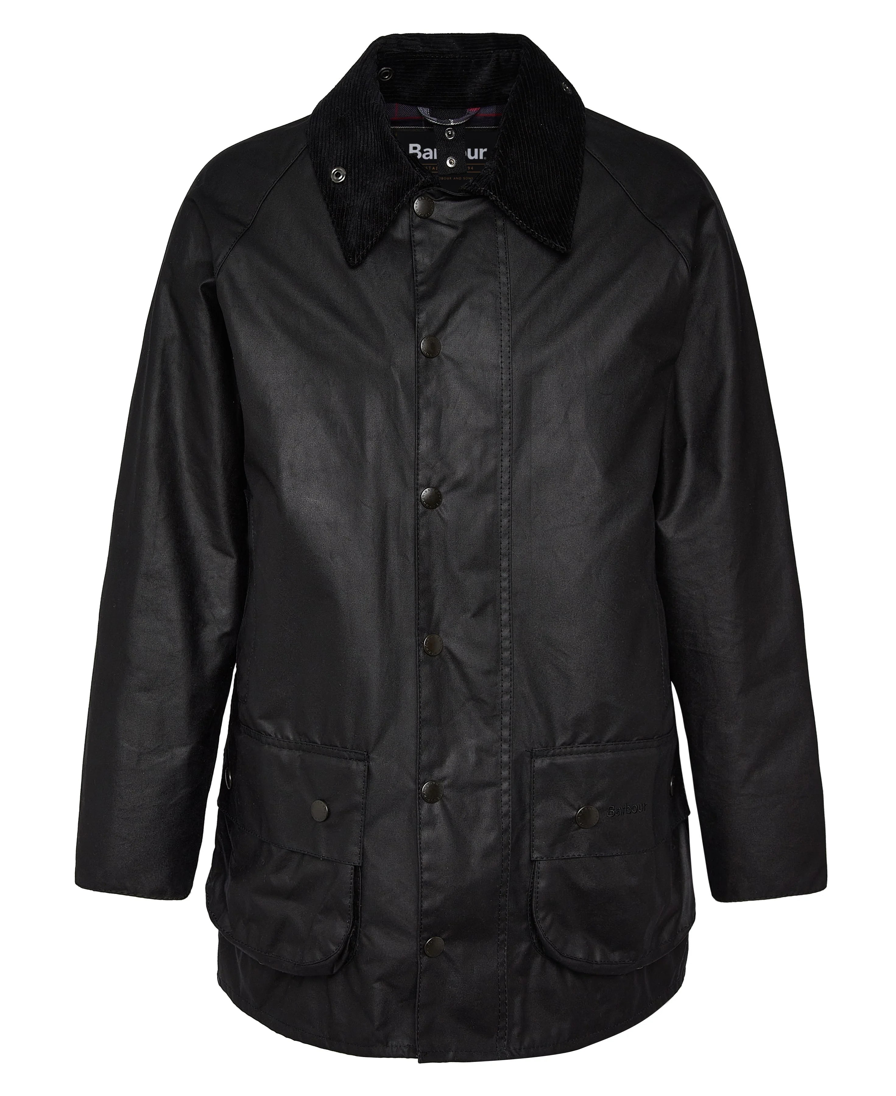 Beaufort Wax Jacket FW24 Wax Coat Barbour - Black