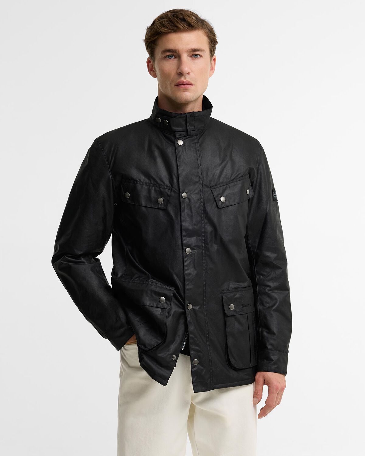Barbour International – Duke Wax Jacket – Black