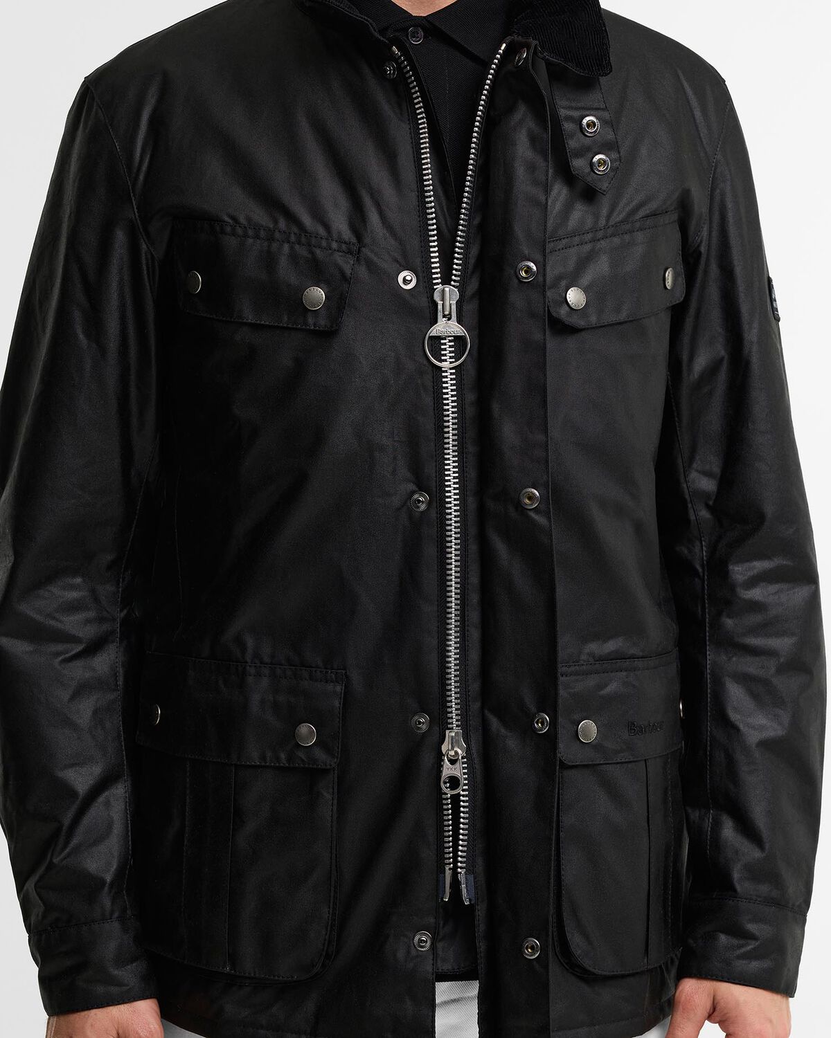 Barbour International – Duke Wax Jacket – Black