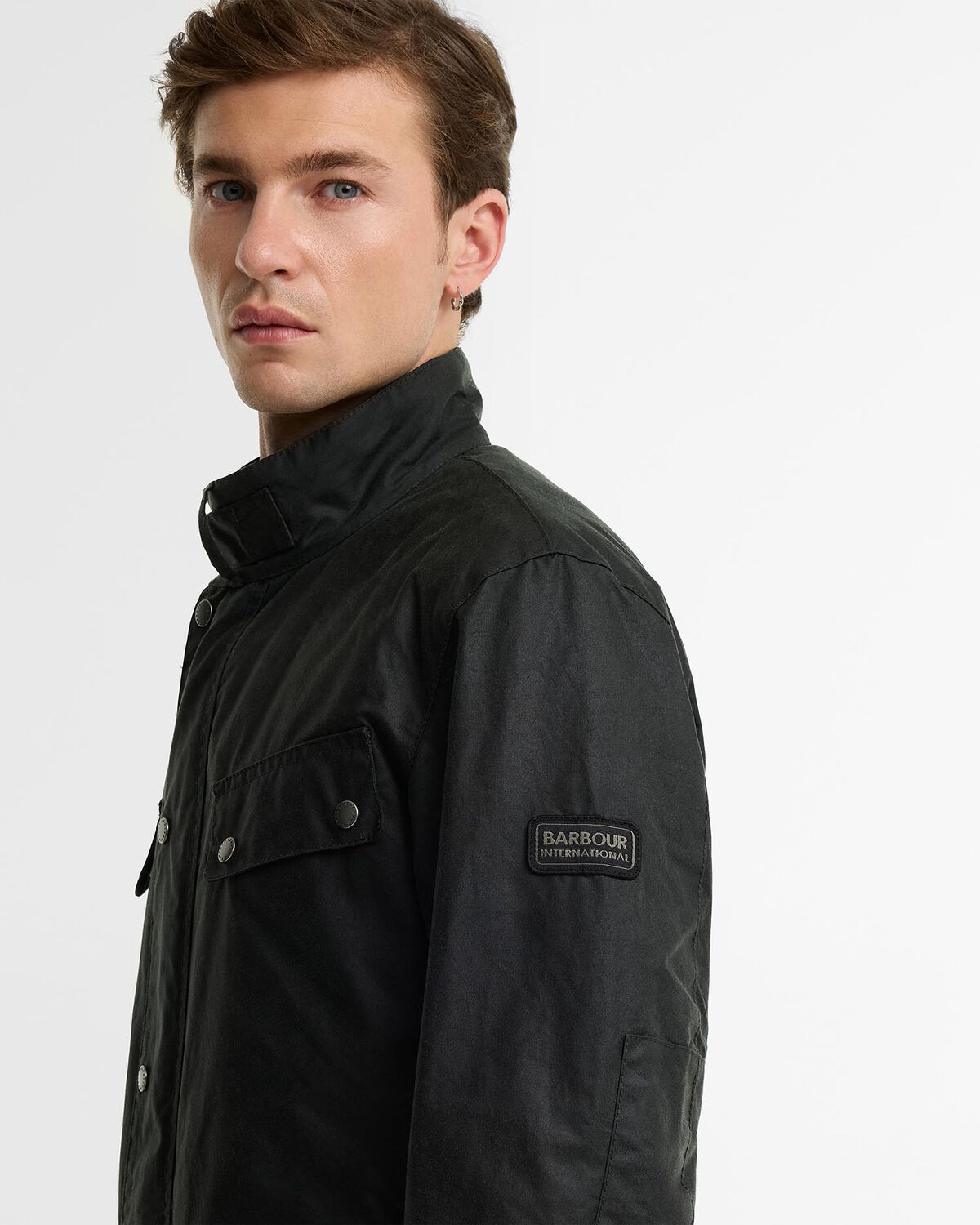 Barbour International – Duke Wax Jacket – Sage