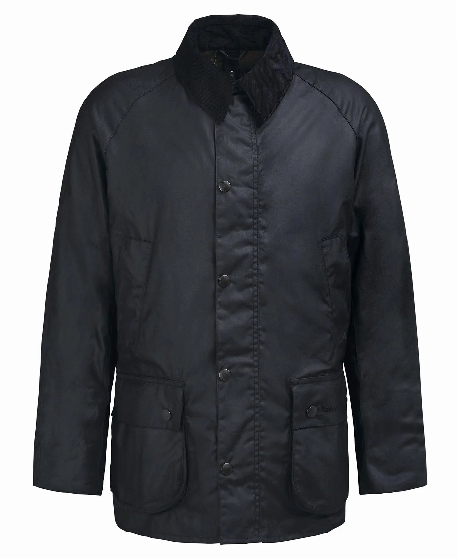 Ashby Wax Jacket FW24 Wax Coat Barbour - Black / Classic