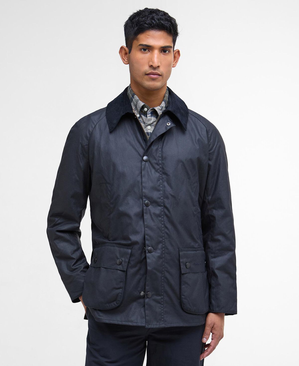 Barbour – Ashby Wax Jacket – Navy