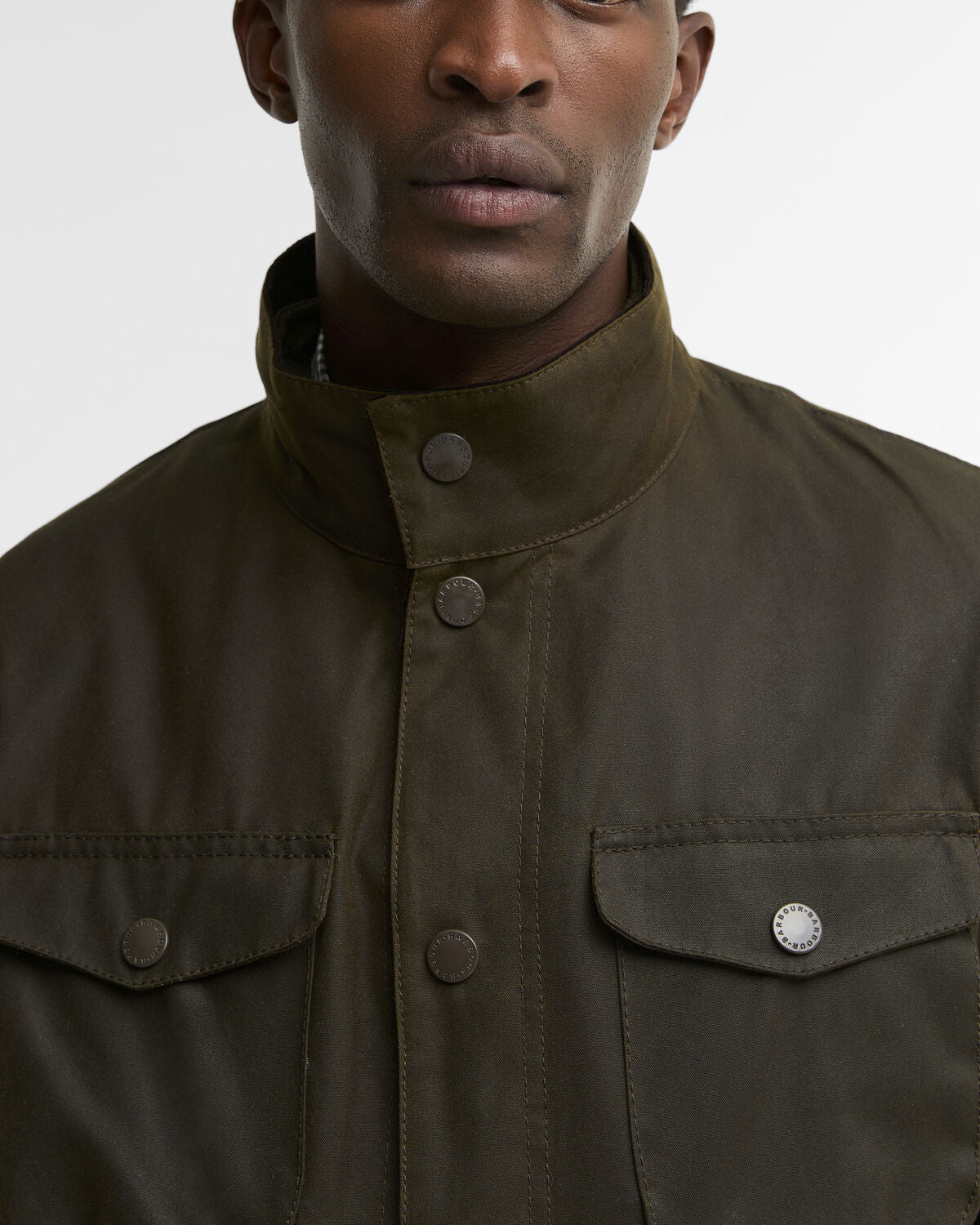 Barbour – Ogston Wax Jacket – Olive