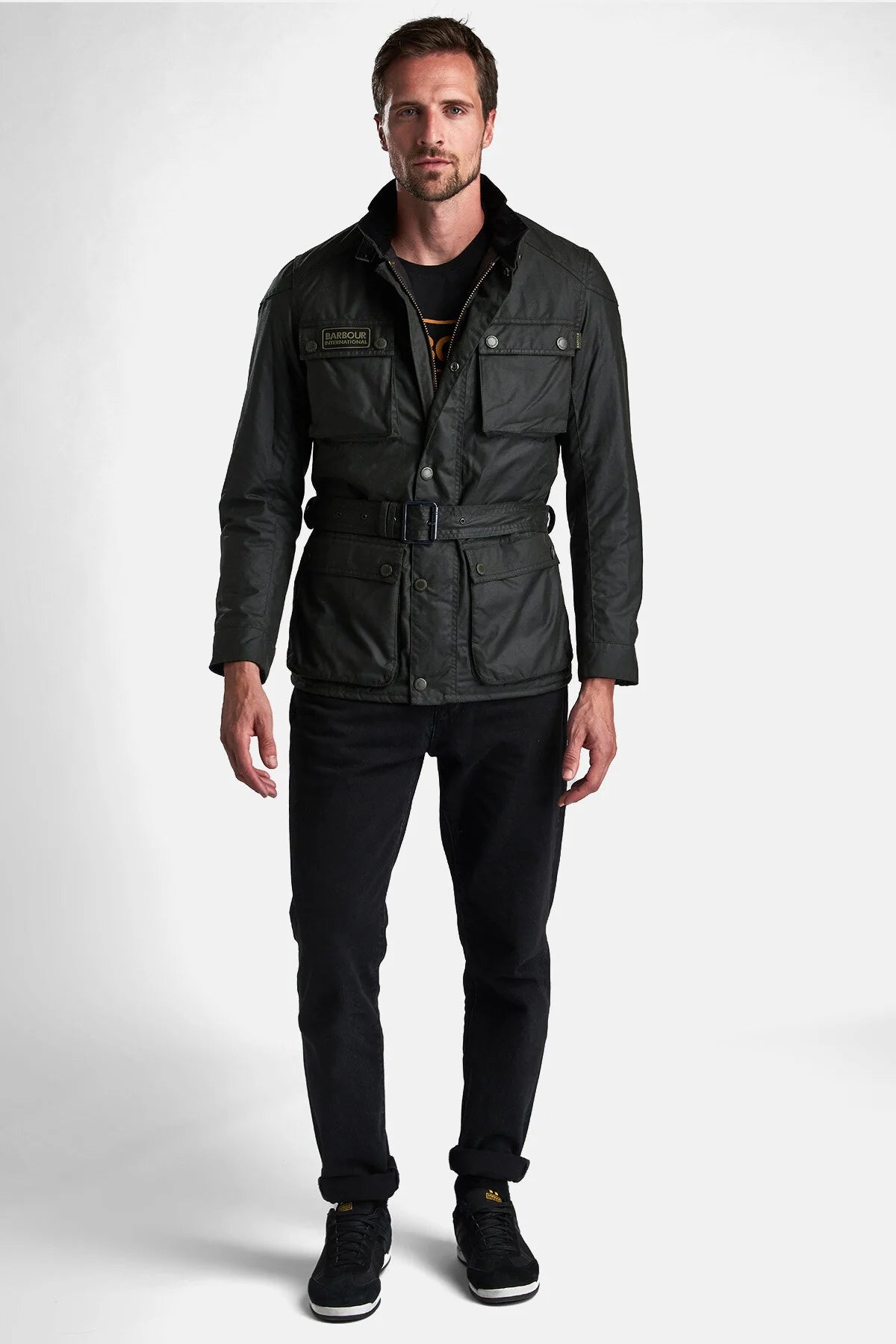 Blackwell Jacket Fw24 Barbour International - Sage