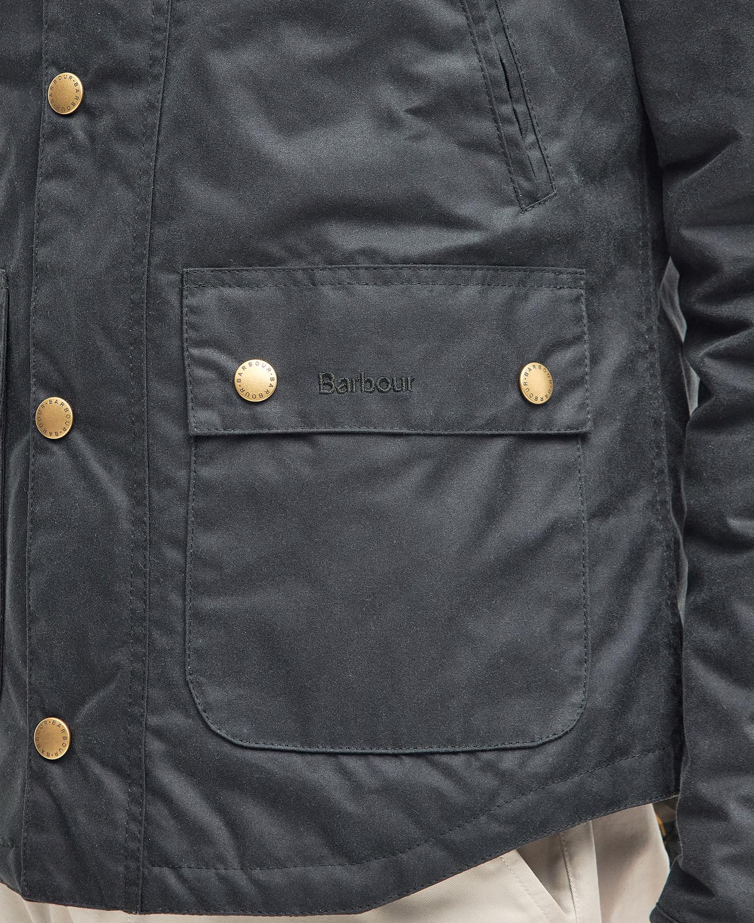 Reelin Wax Jacket FW24 Barbour - Sage