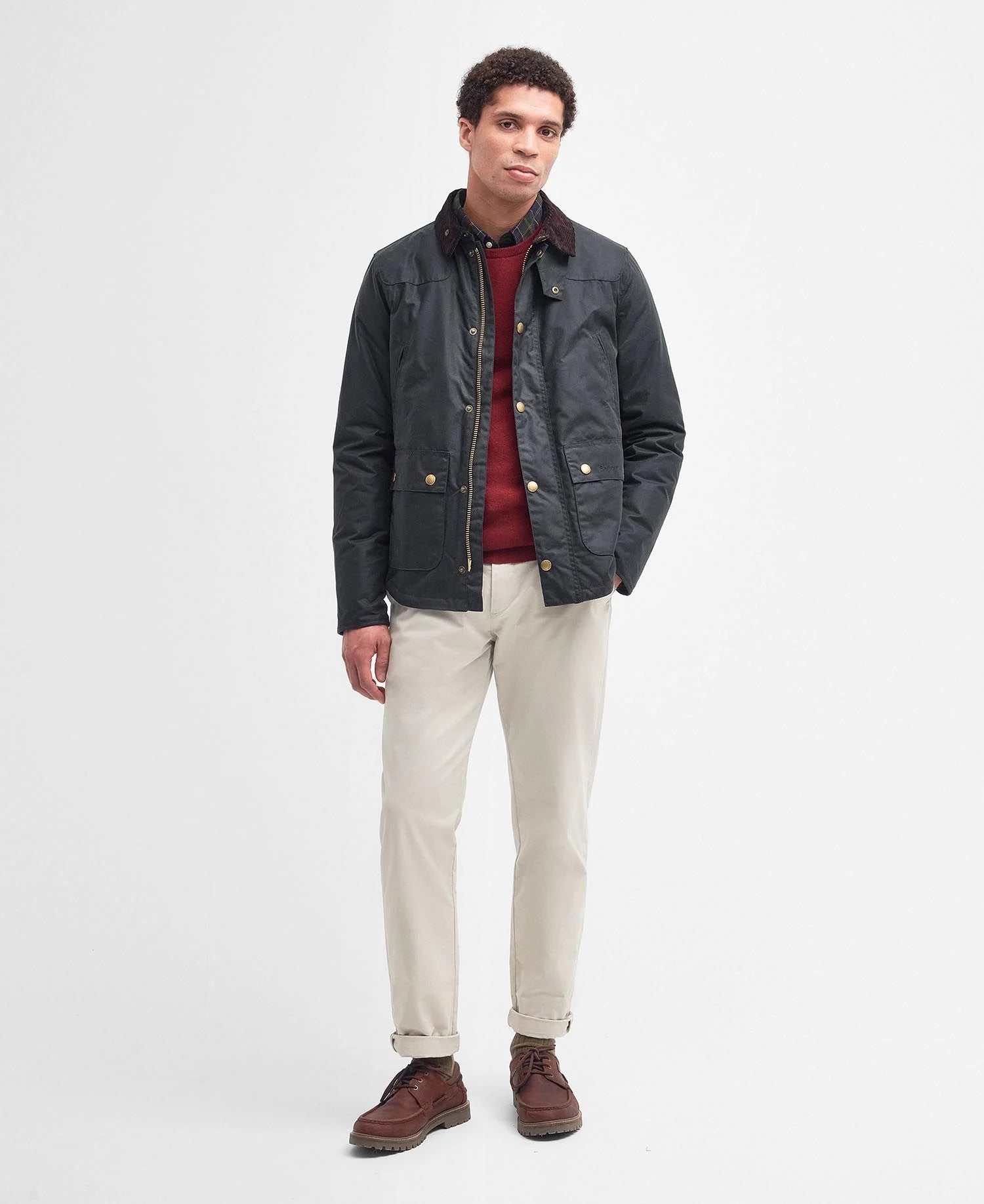 Reelin Wax Jacket FW24 Barbour - Sage