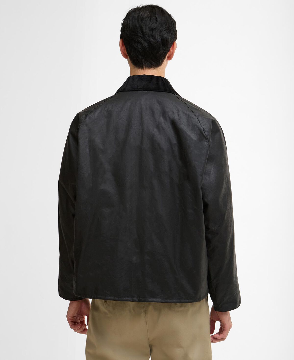 Barbour – OS Transport Wax Jacket – Black