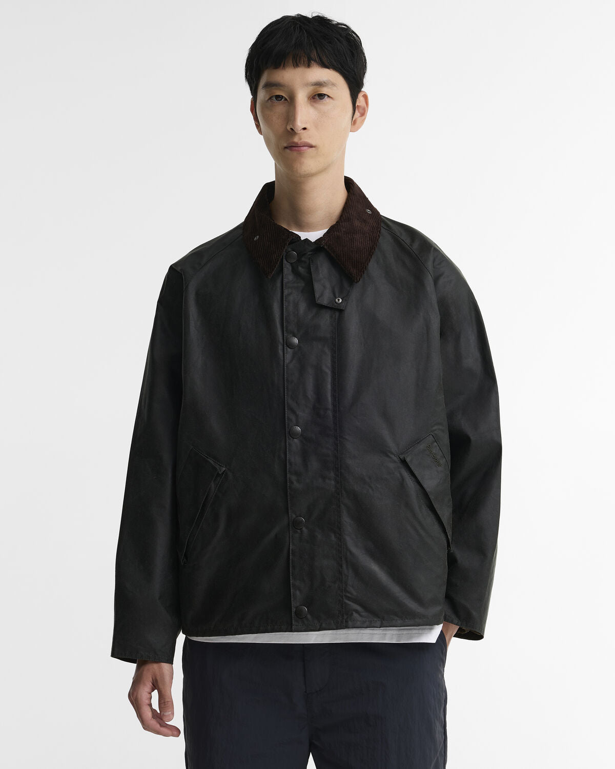Barbour – OS Transport Wax Jacket – Sage
