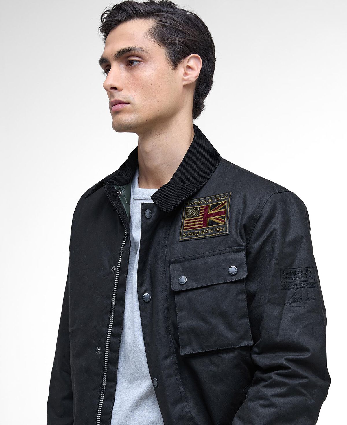 Barbour International – Workers Wax – Black